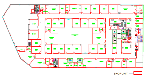 A better design with bigger unit sizes and wider corridor width