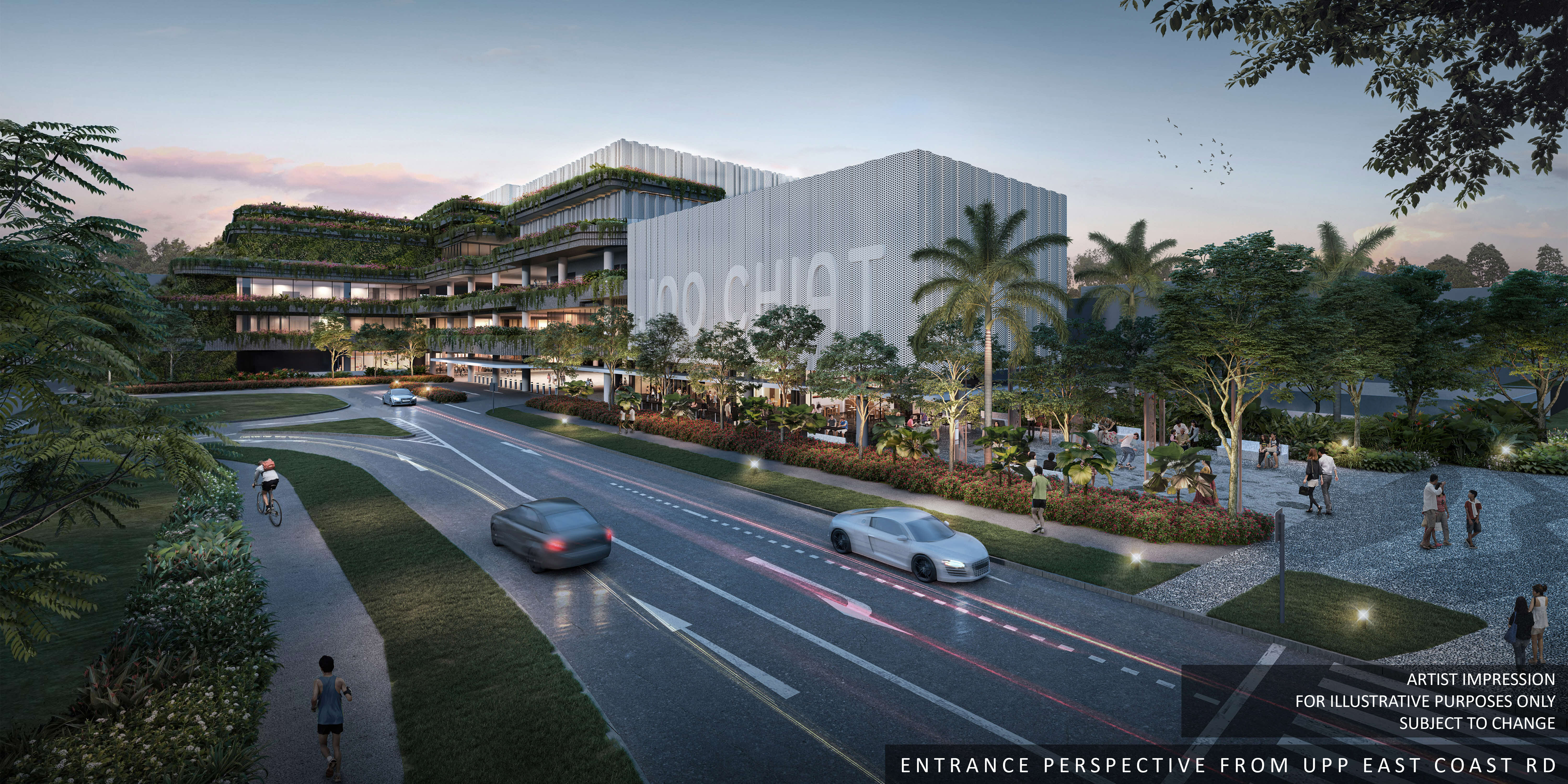 Render of upcoming Siglap South Integrated Development