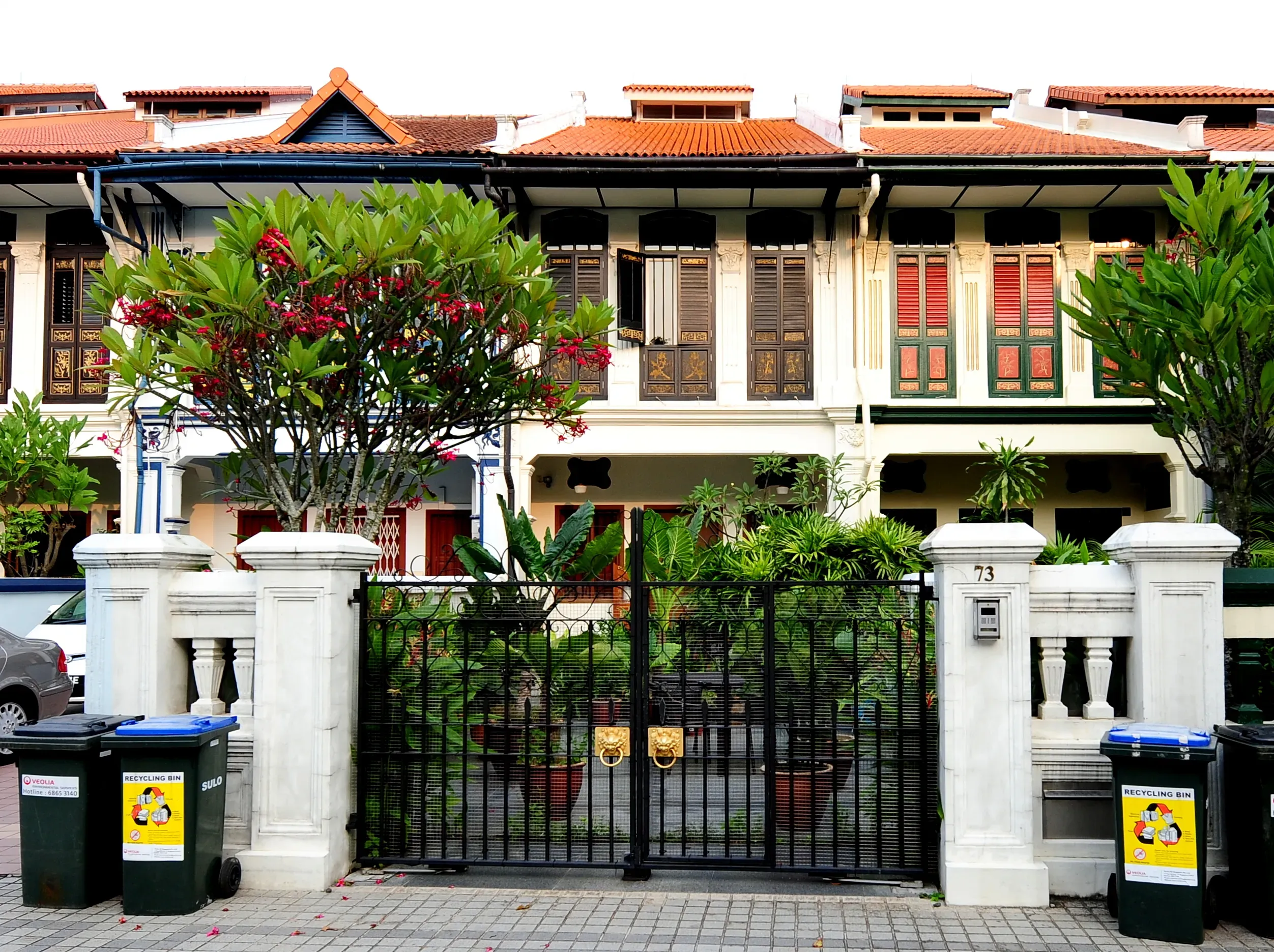 Front facade of 73 Emerald Hill Road