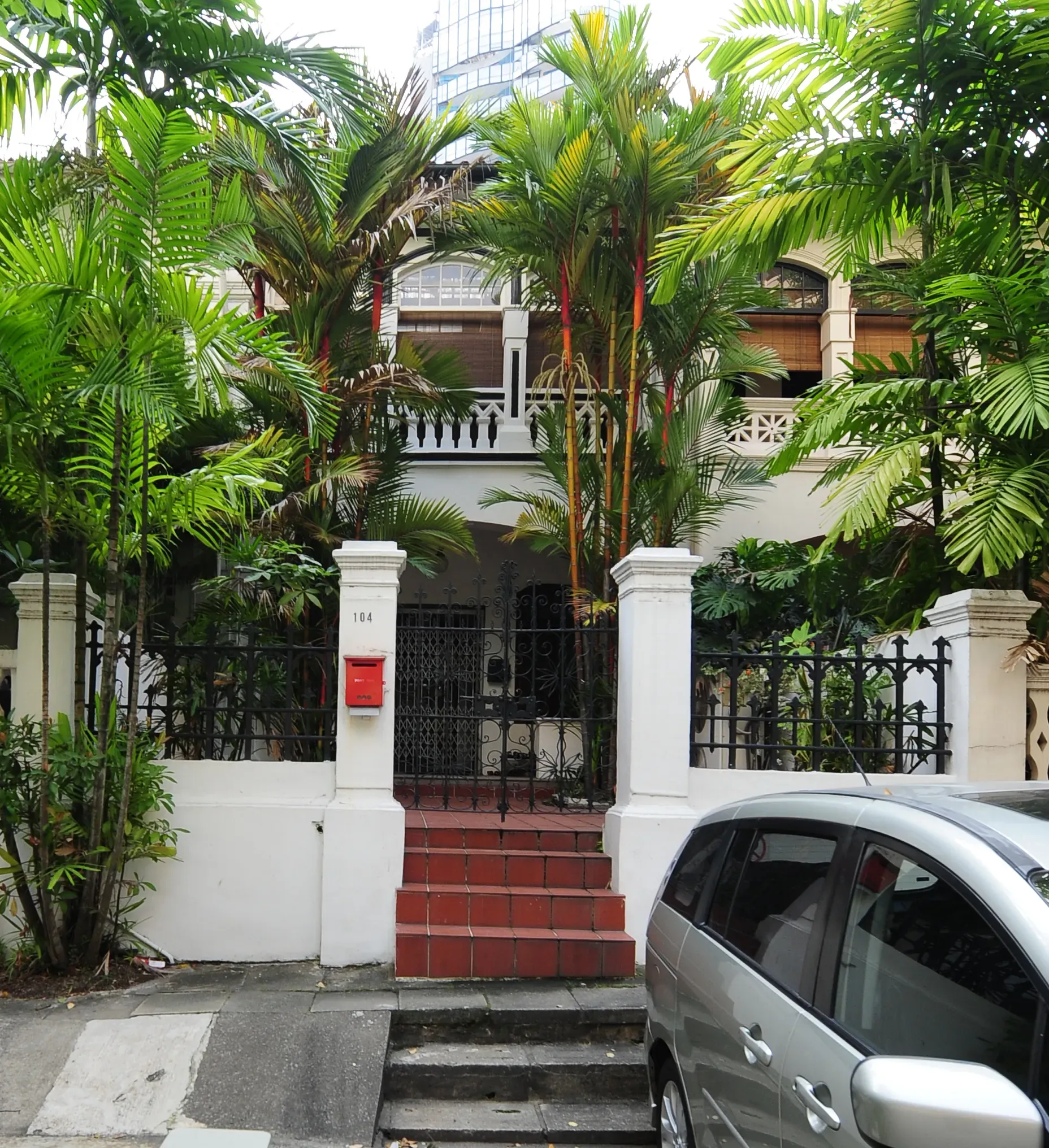 Front facade of 104 Cairnhill Road