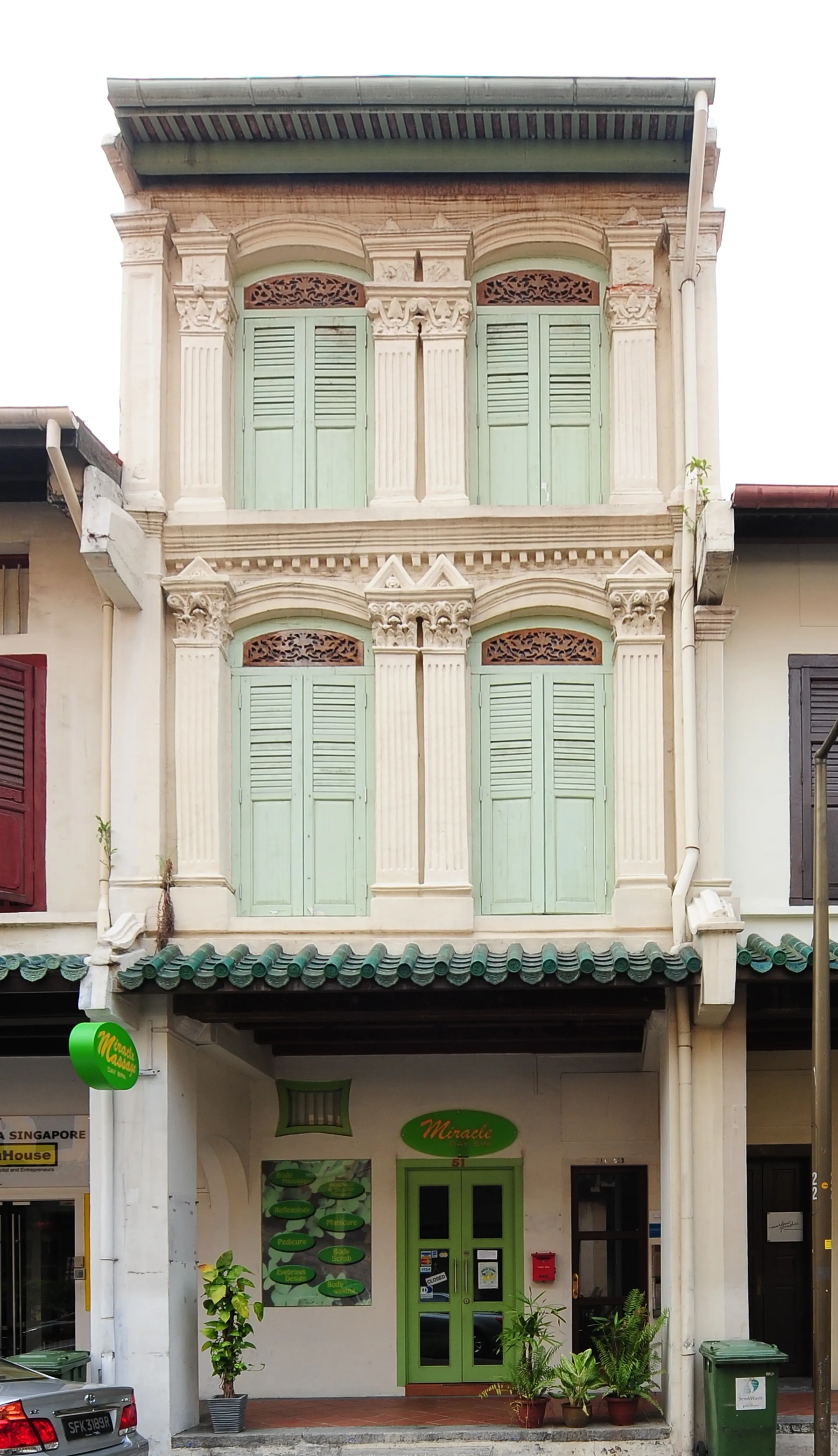 Front facade of 51 Amoy Street