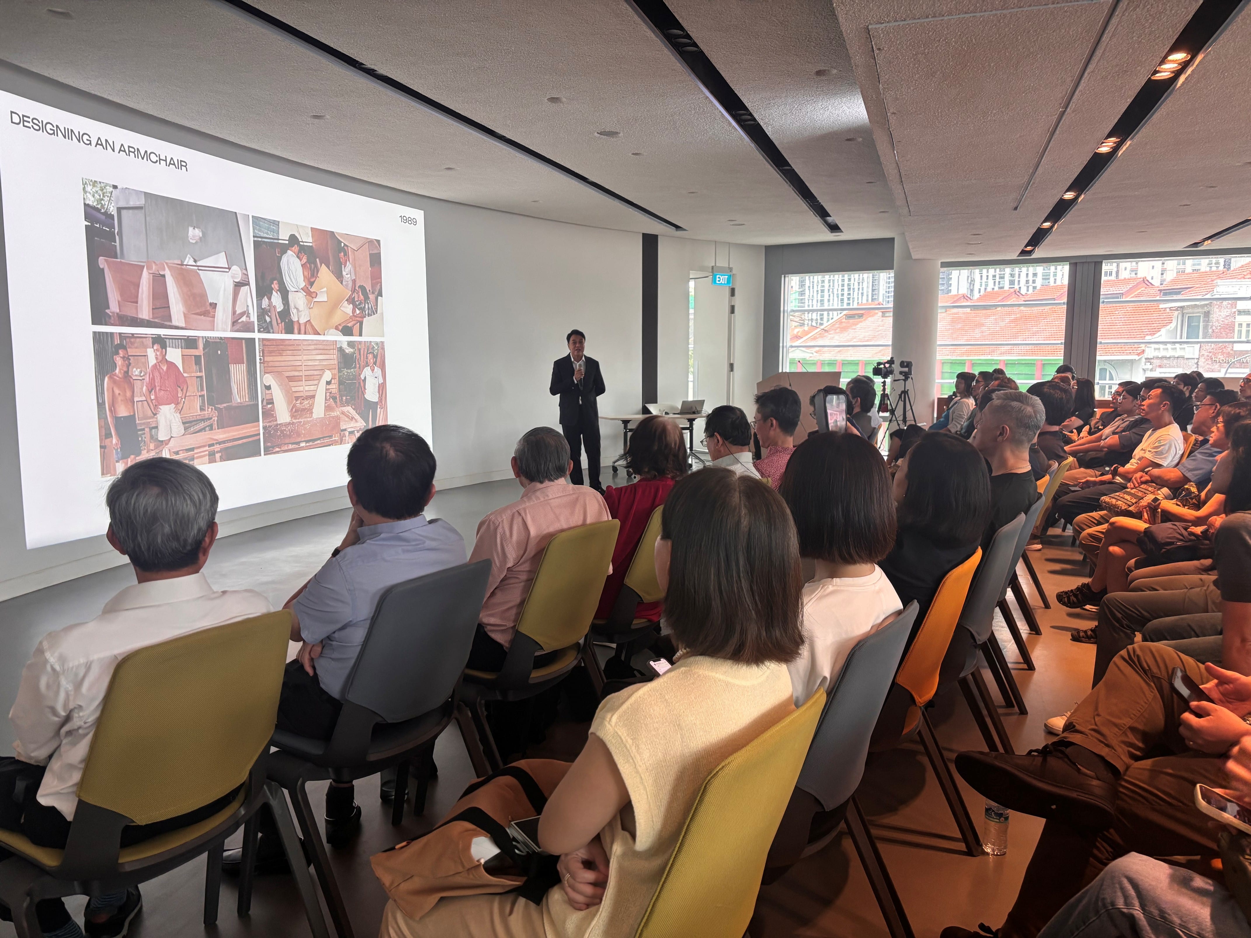 Talk by Chan Soo Khian, Founding Principal, SCDA Architects on 17 July to 300 architects, planners, students, design curators, lecturers