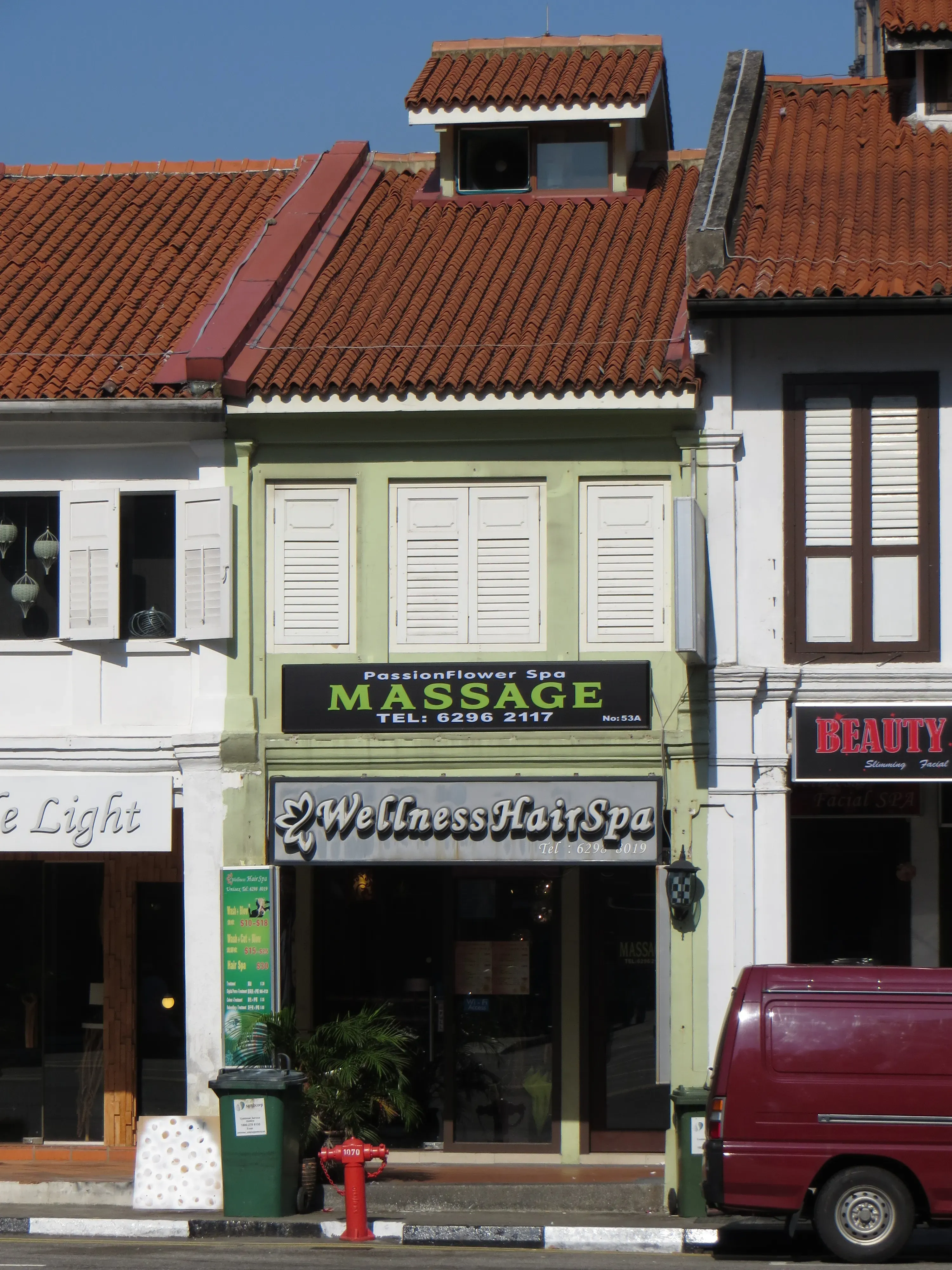 Front facade of 53 Jalan Sultan