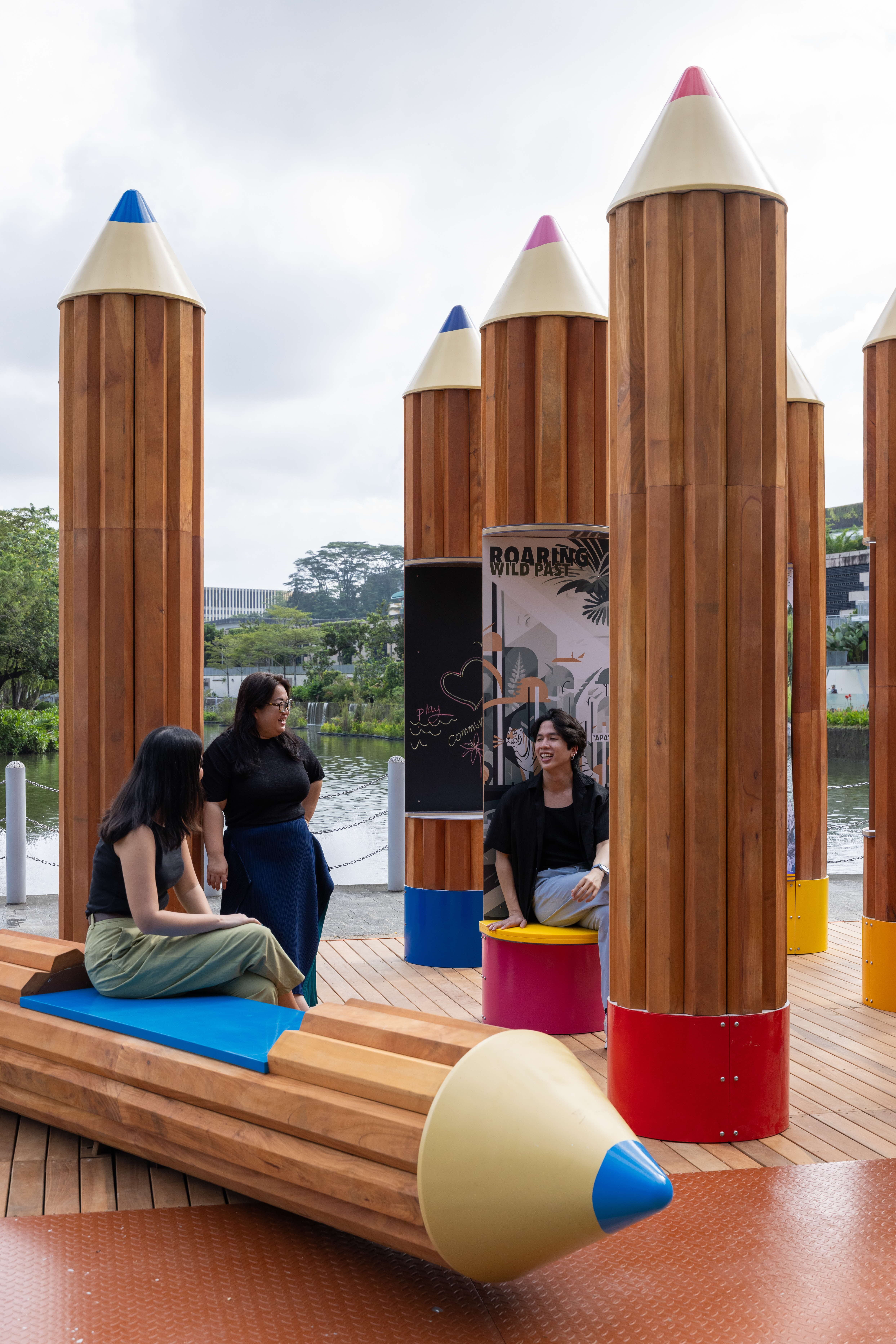 Outdoor art installation