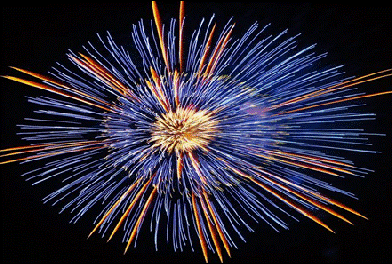 Audiences will be treated to dynamic fireworks that change colour as they burst or bloom into rings of different colours.