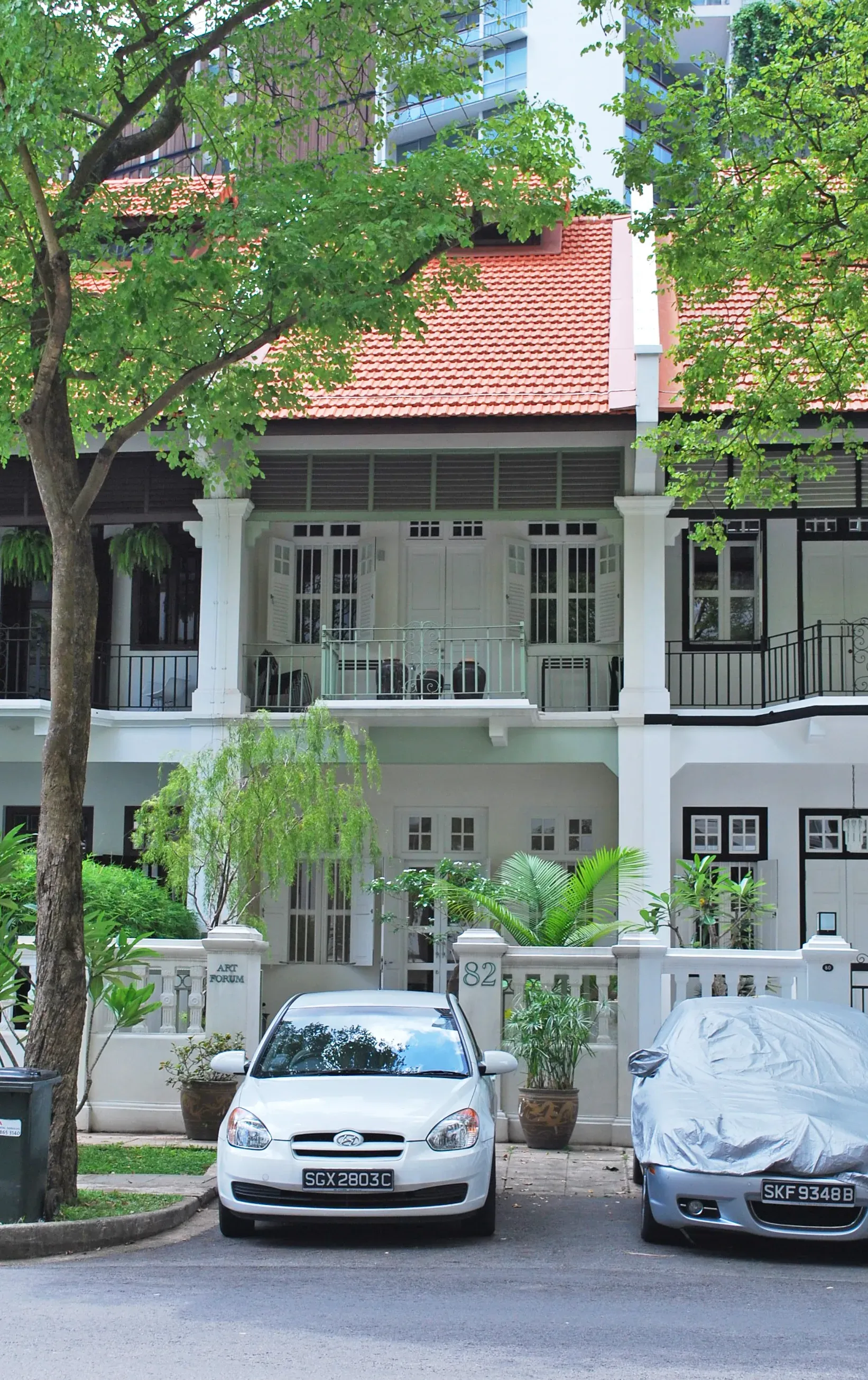 Front facade of 82 Cairnhill Road