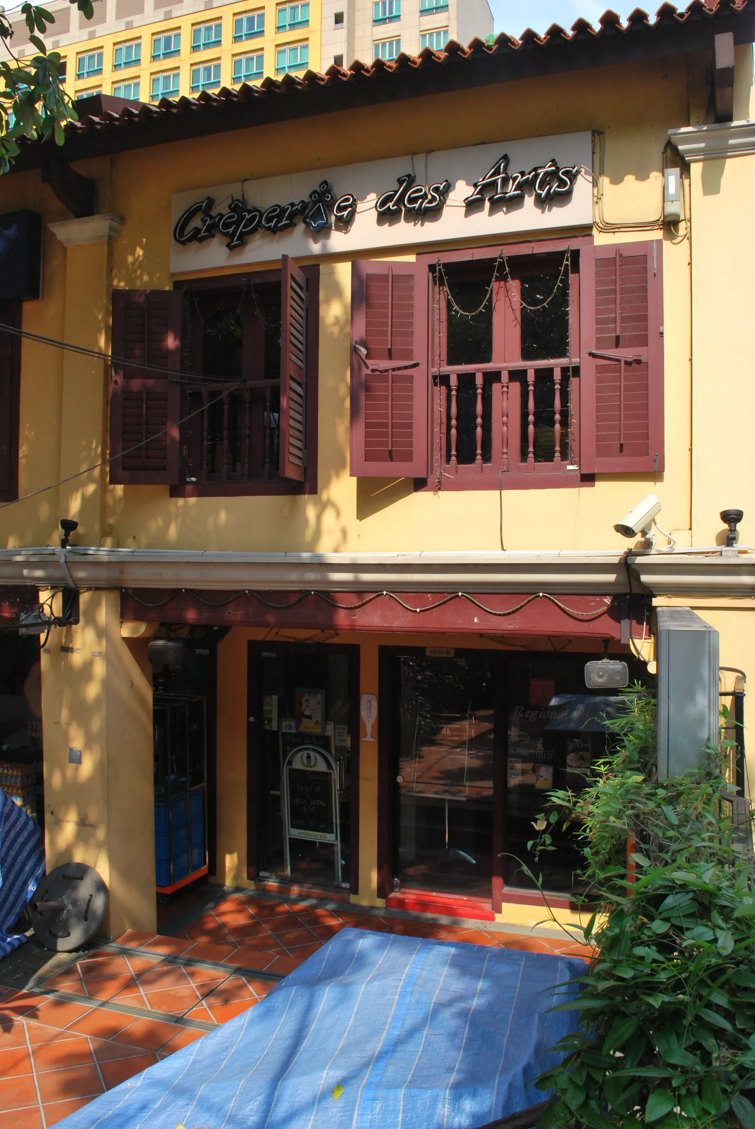 Front facade of 44 Prinsep Street