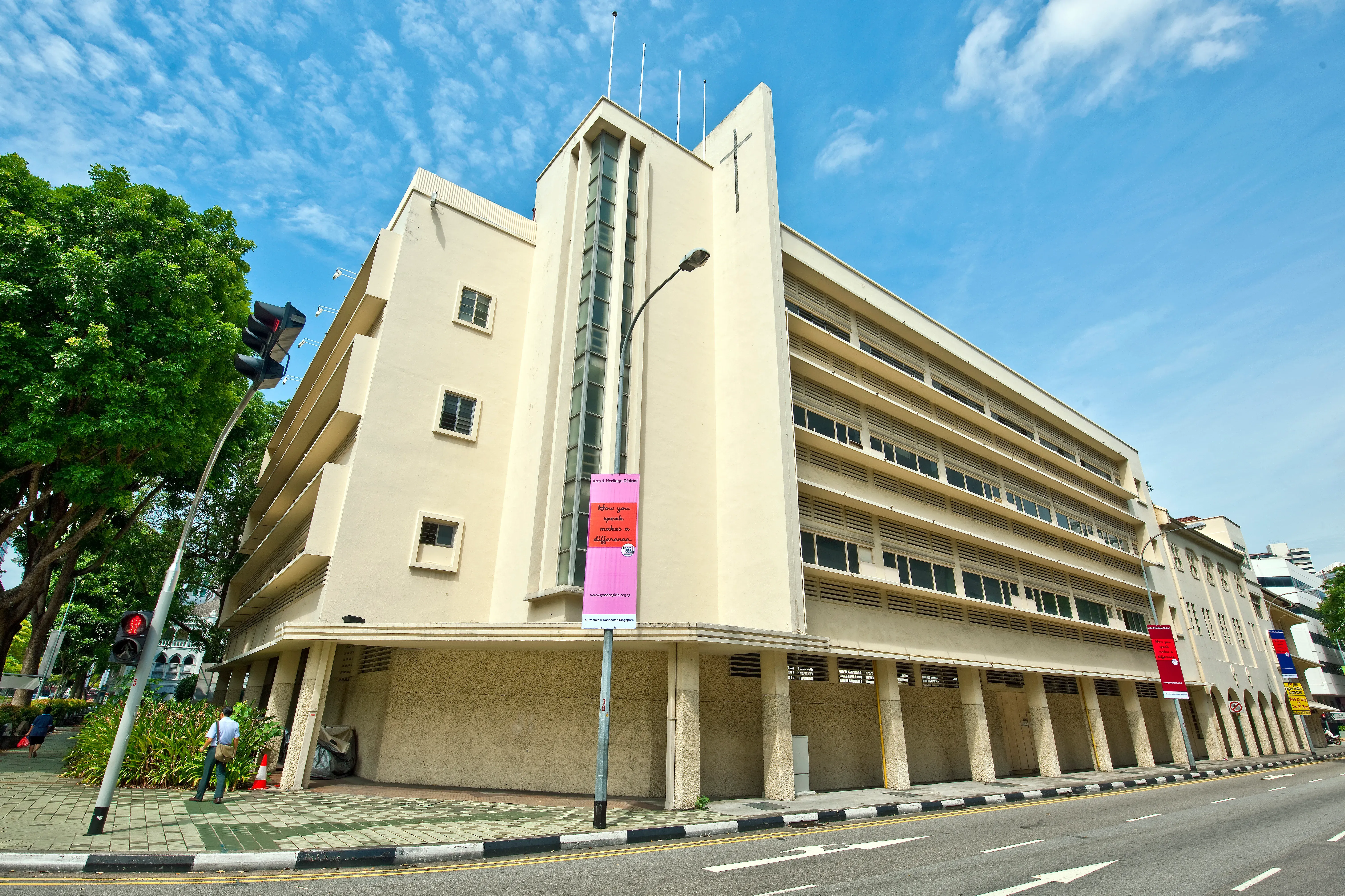 Front facade of 111 Middle Road
