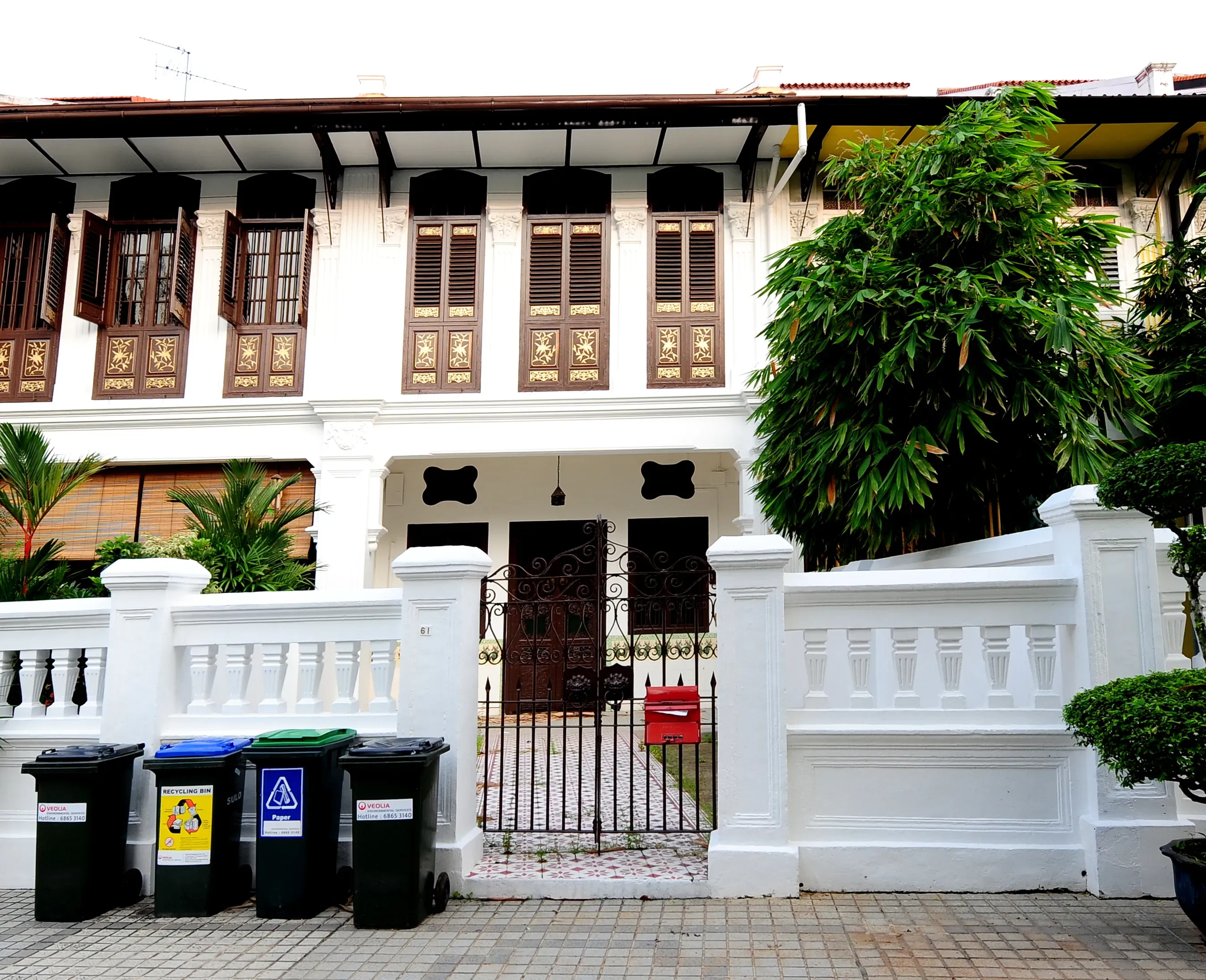 Front facade of 61 Emerald Hill Road