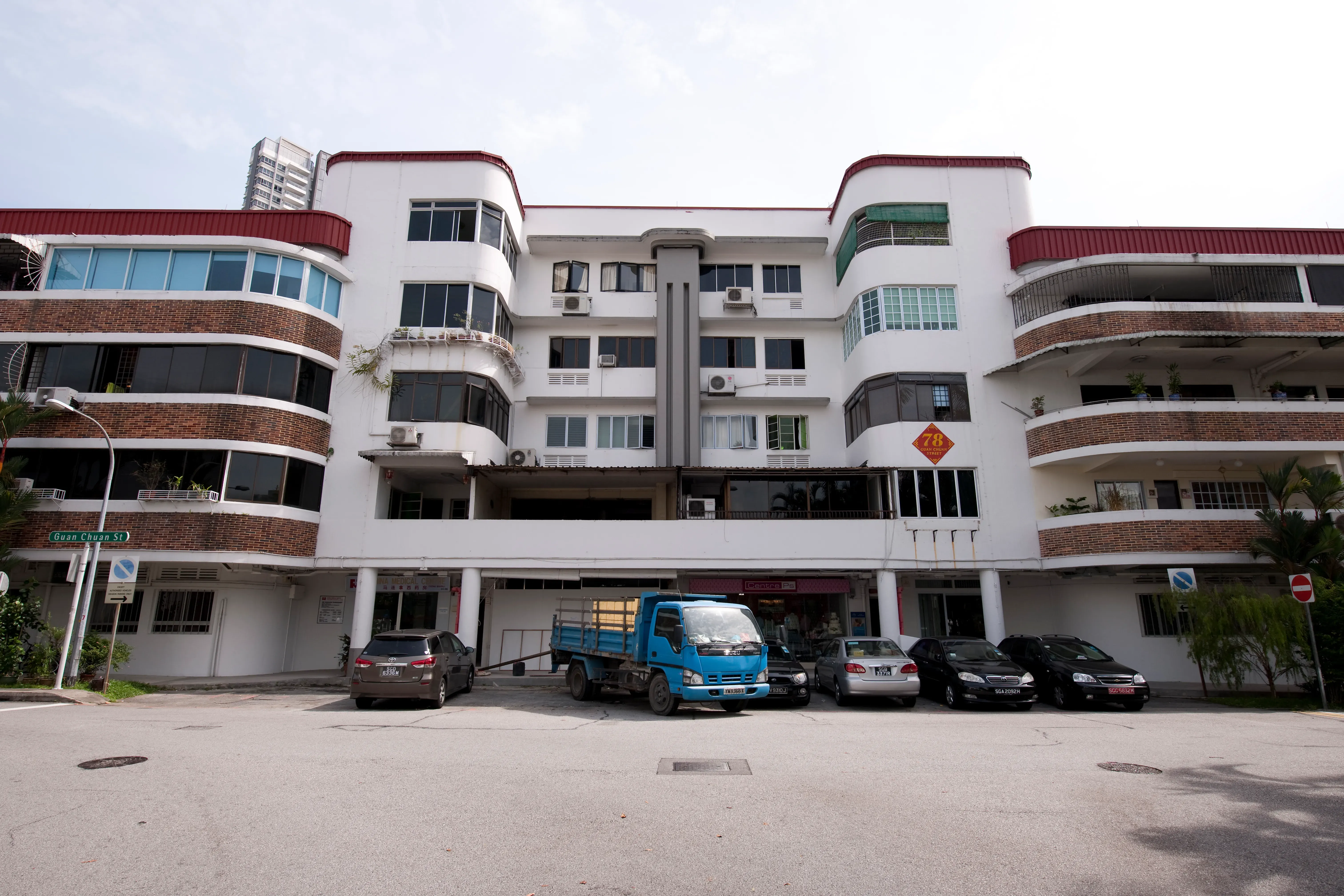 Front facade of 78 Moh Guan Terrace