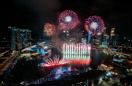 Fireworks illuminated the skyline with exuberant colours to ring in 2023 at the Marina Bay Singapore Countdown last year.