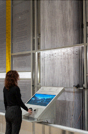 A dynamic juxtaposition of measurement markings revealed over the past six months. Photographer: Chiara Becattini