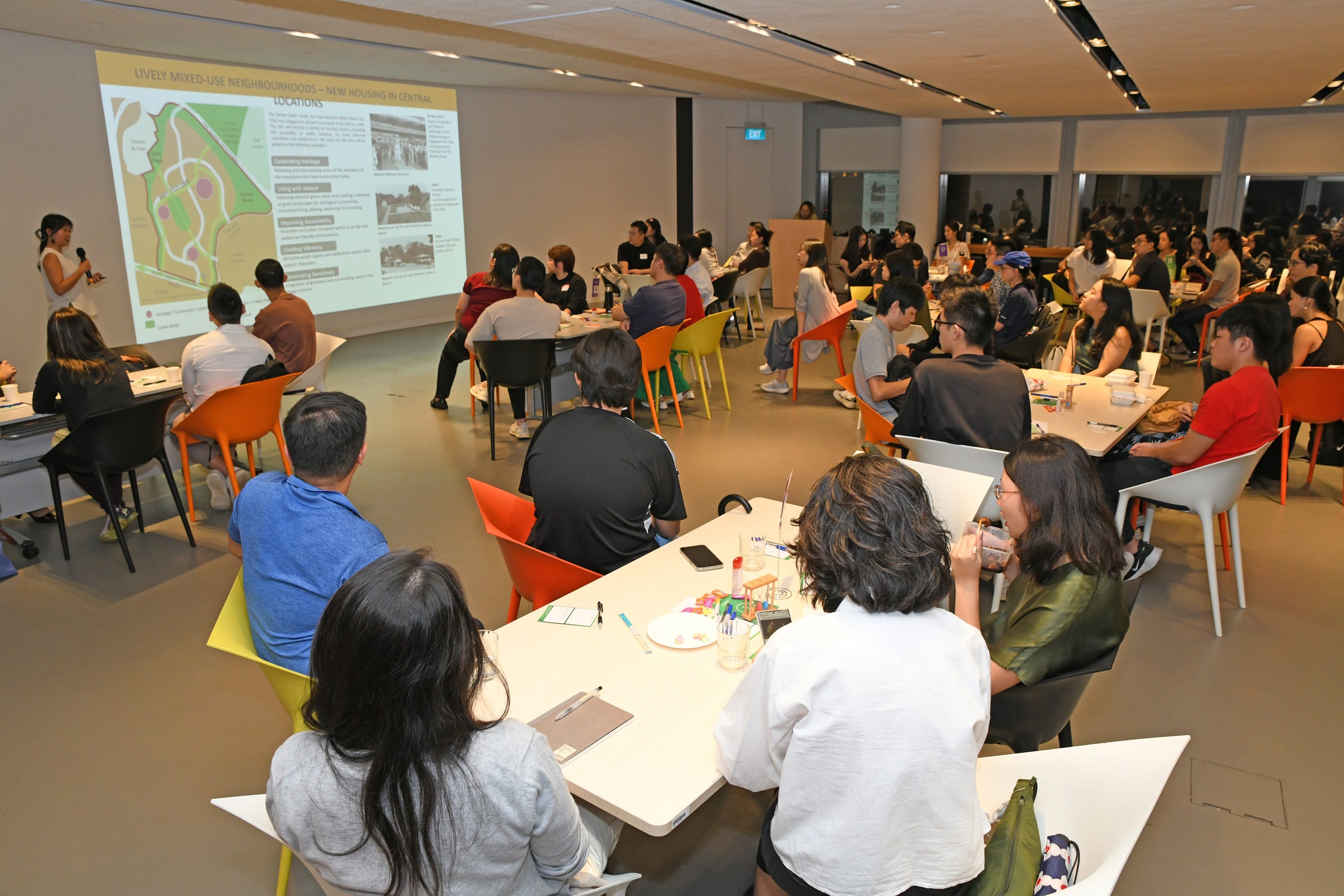 Photo of Bukit Timah Turf City engagement with young Bukit Timah residents