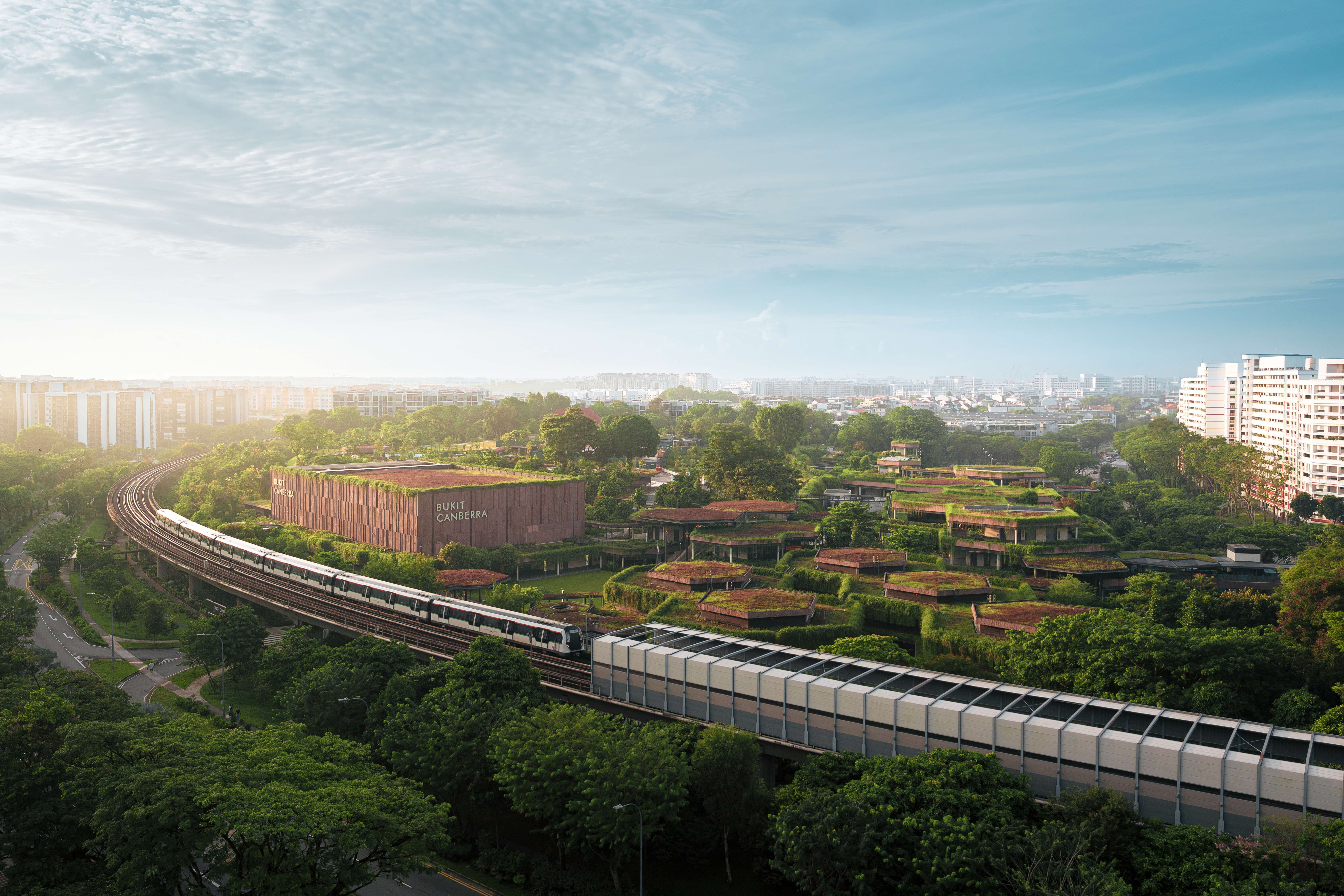Rendering of Bukit Canberra