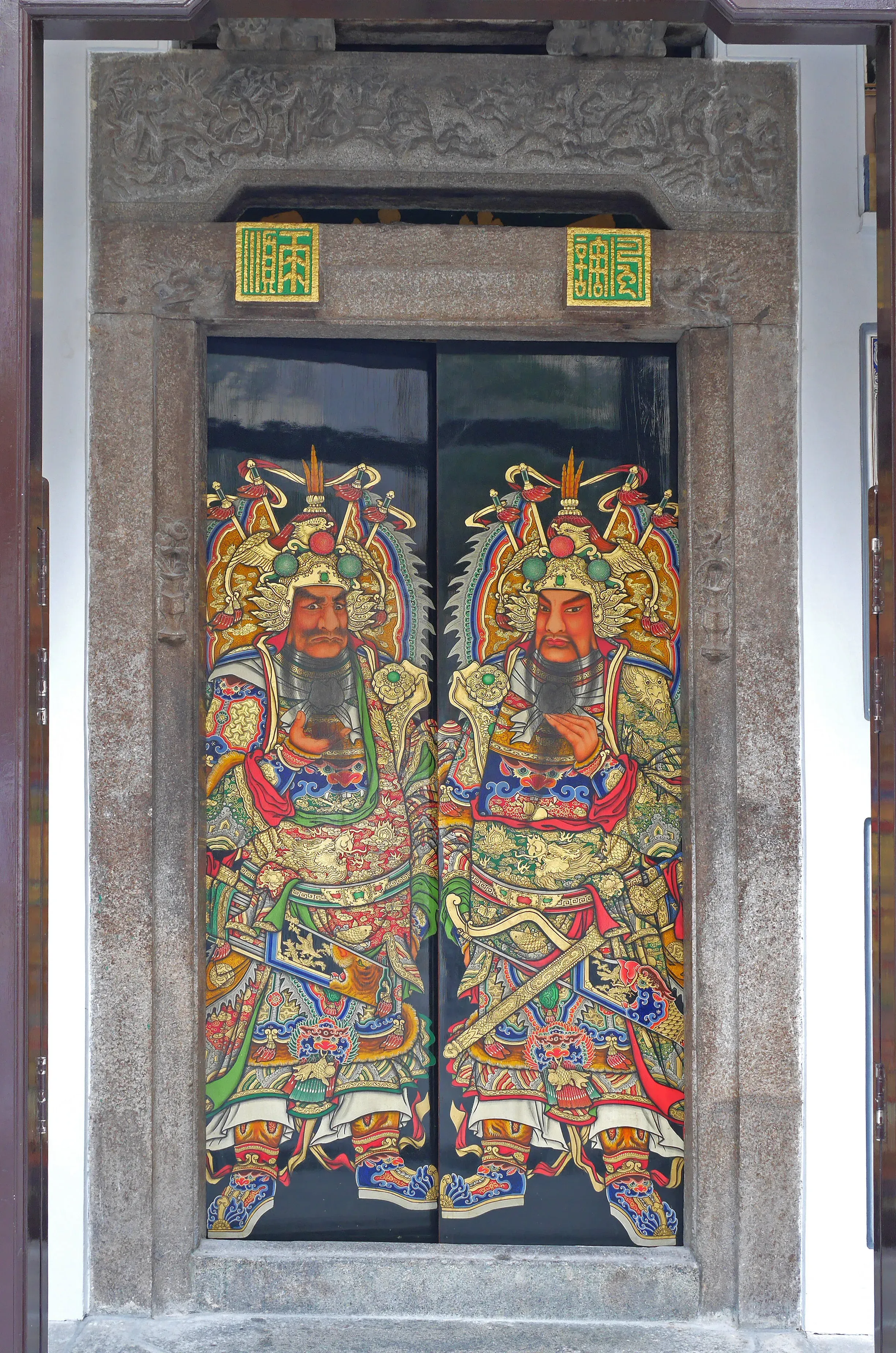 Door Gods in Multi-Chromatic Colours