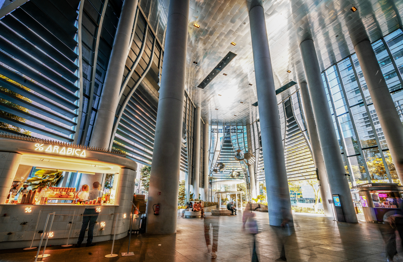 Privately-Owned Public Space at CapitaSpring