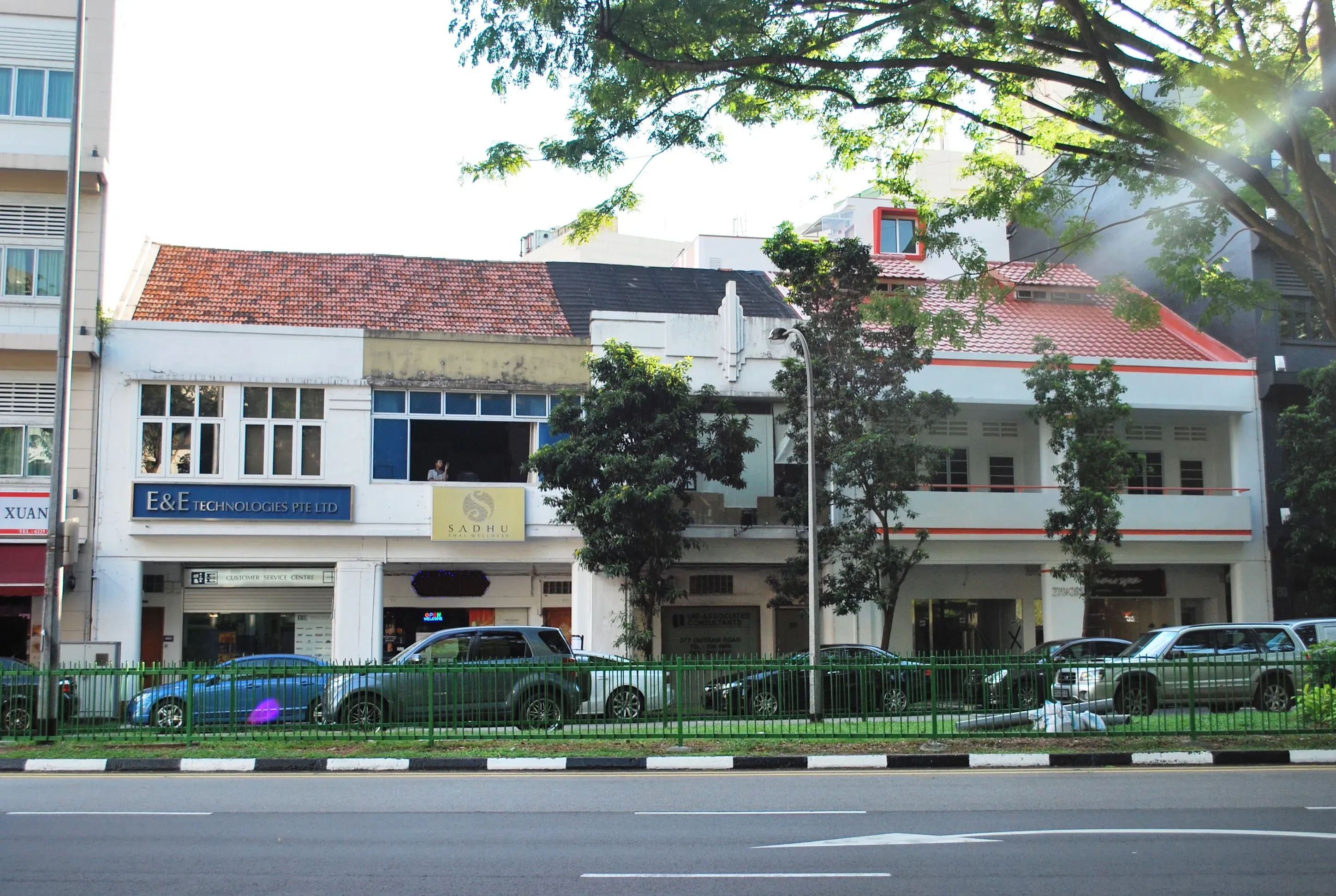 Front facade of 277 Outram Road