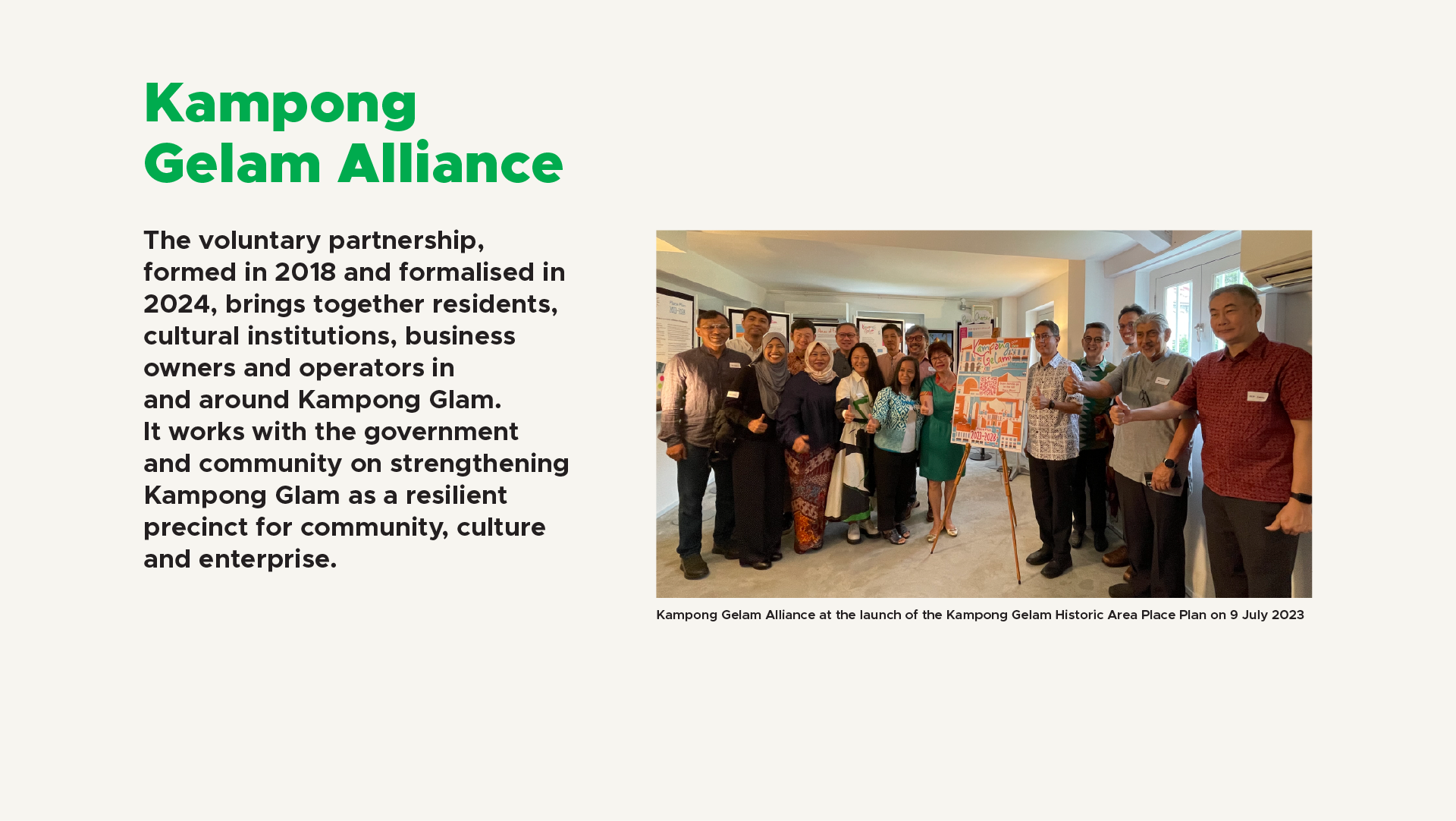 Information and photos of Kampong Gelam Alliance