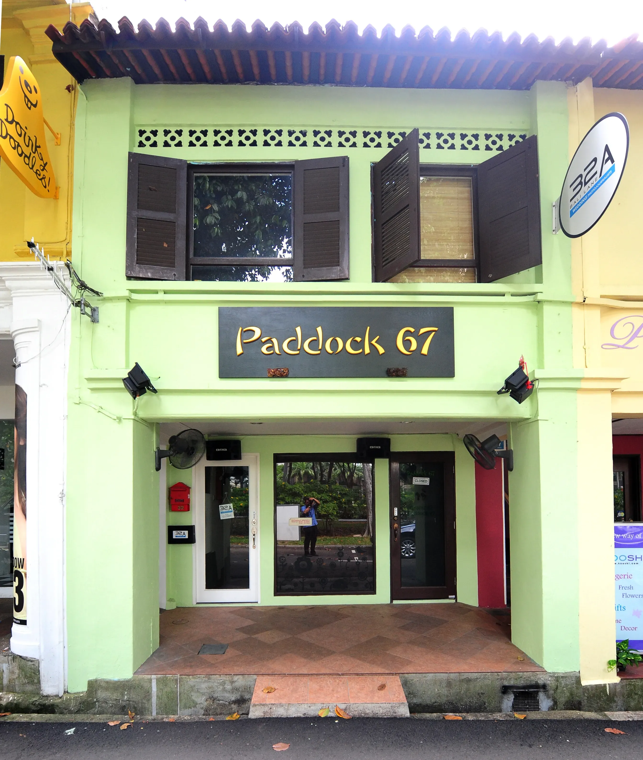 Front facade of 32 Bali Lane
