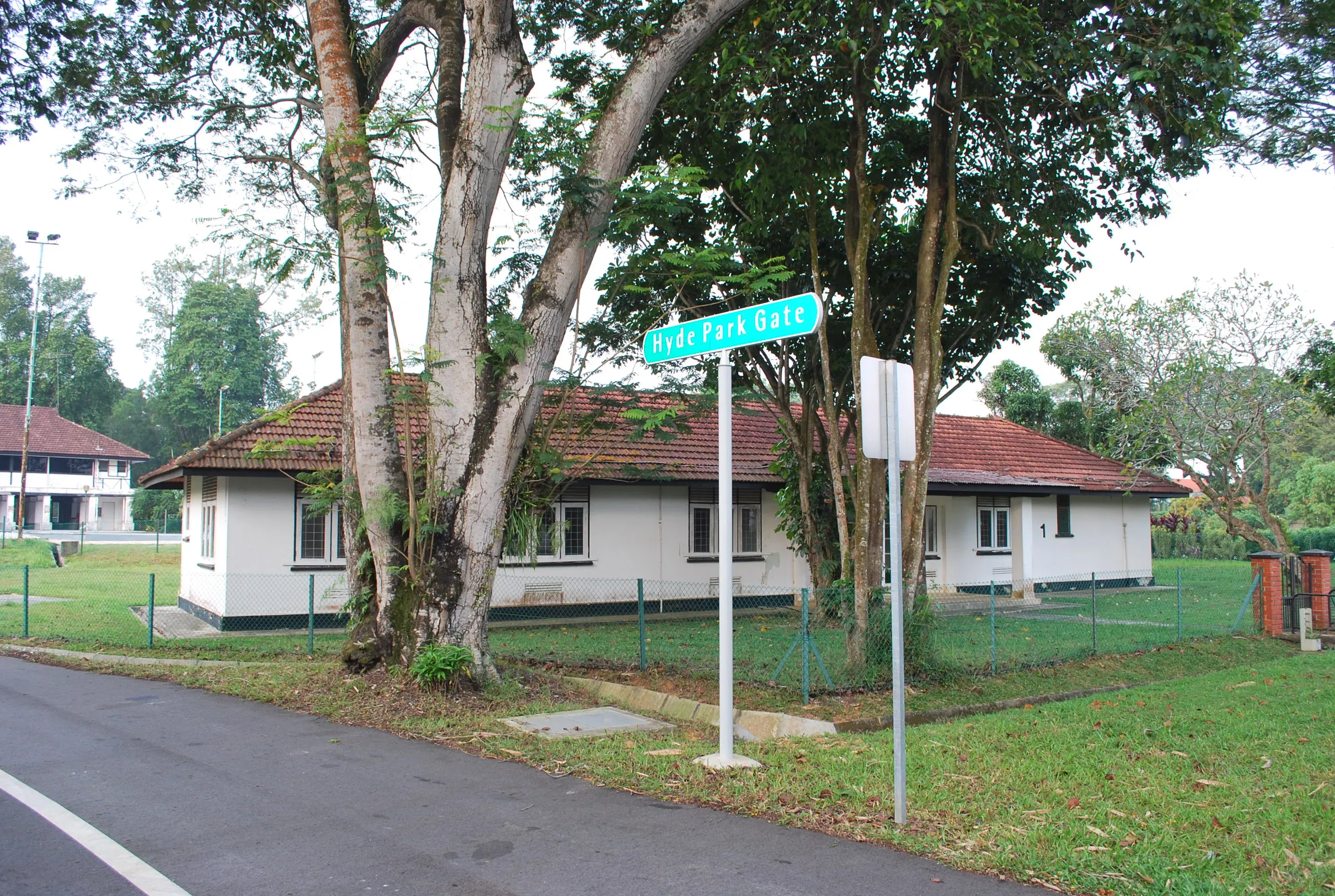 Front facade of 1 The Oval