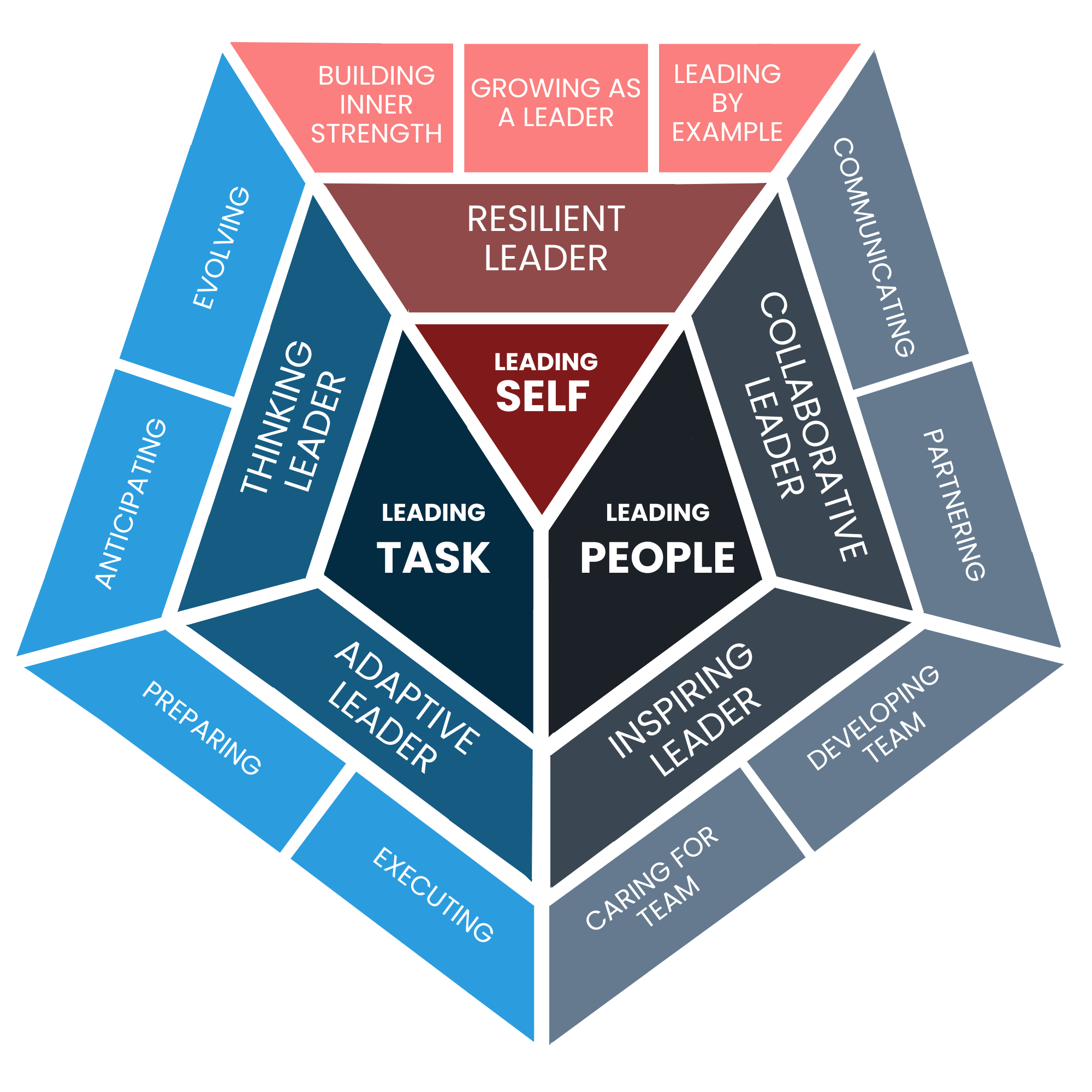 ICA leadership competency framework diagram