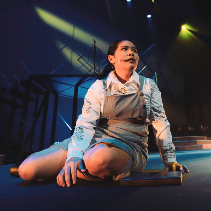 Image of TP Teatro performing at a theatrical production 2