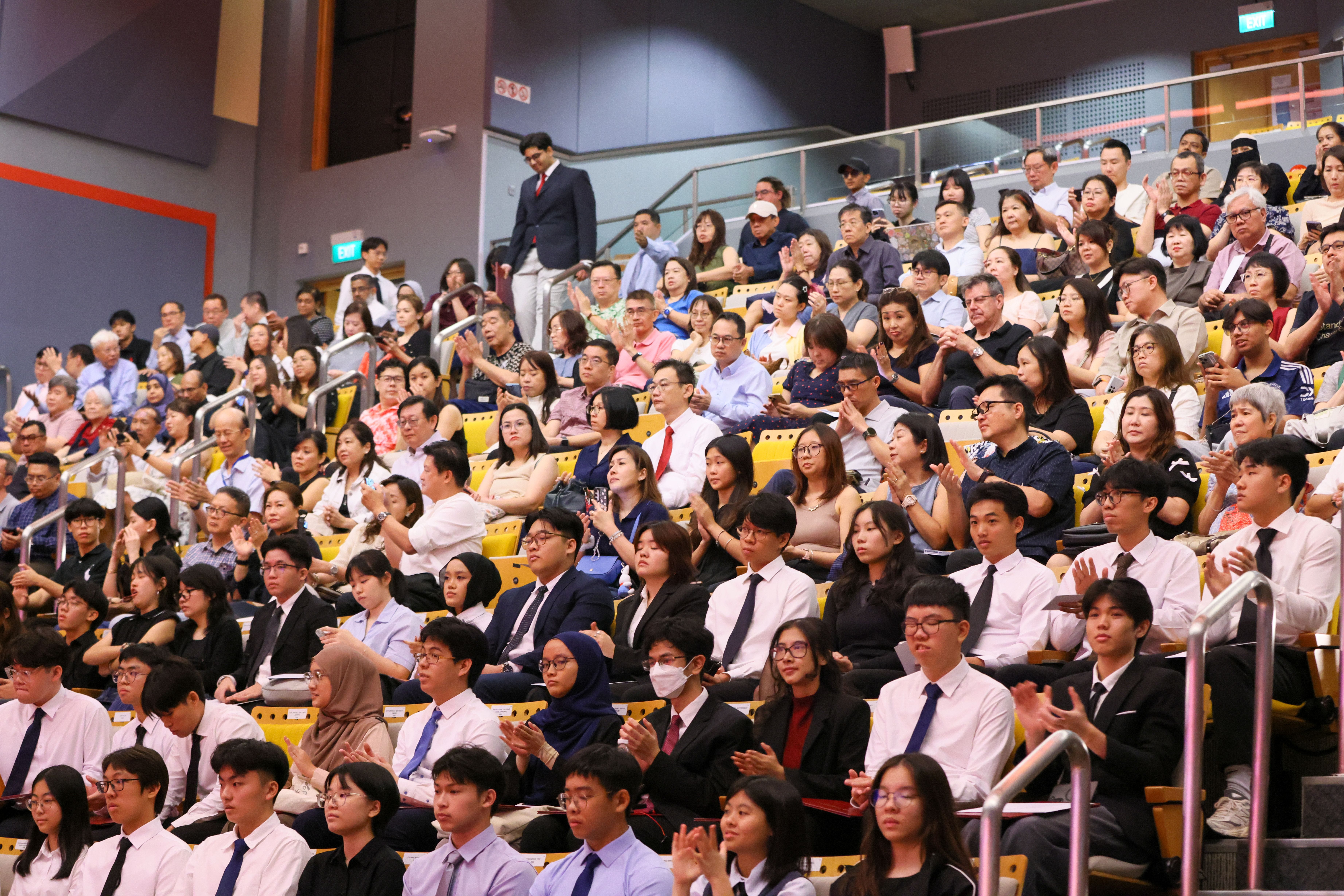 Image of the audience viewing the proceedings at the TP Scholarships Presentation