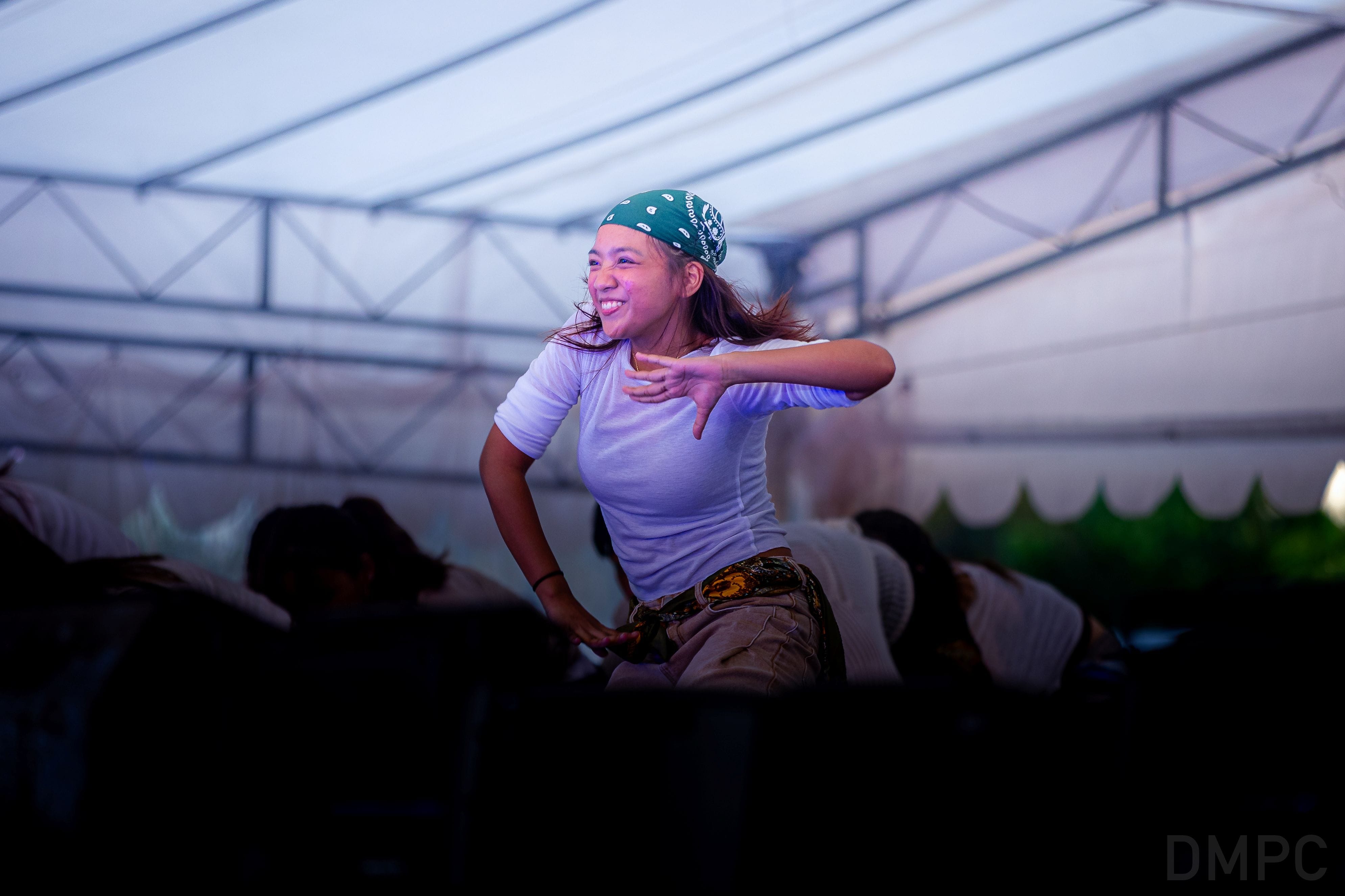 Image of a TP Dance Ensemble dancer performing at the SpecTACular concert