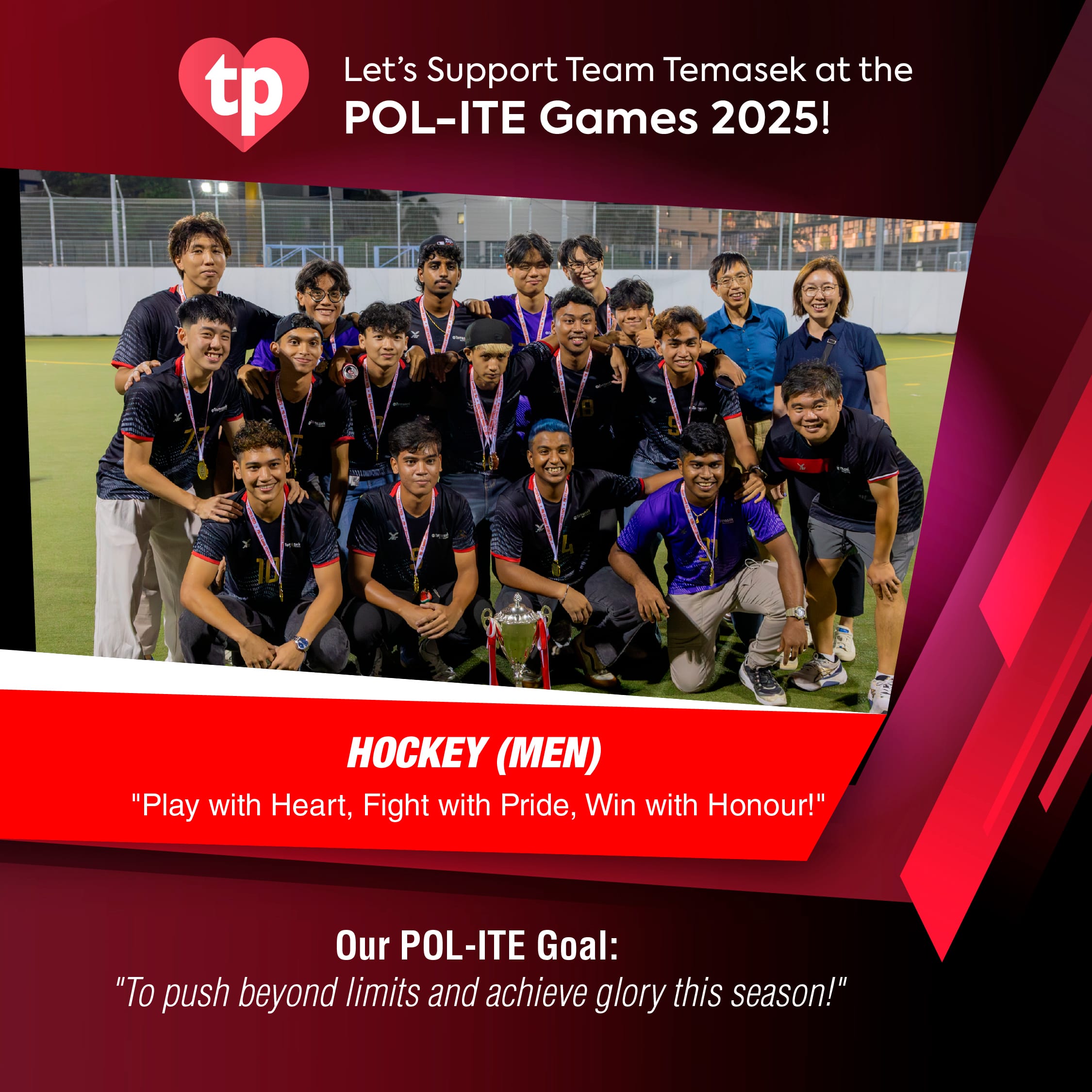 Image of TP Hockey men's team for POL-ITE Games
