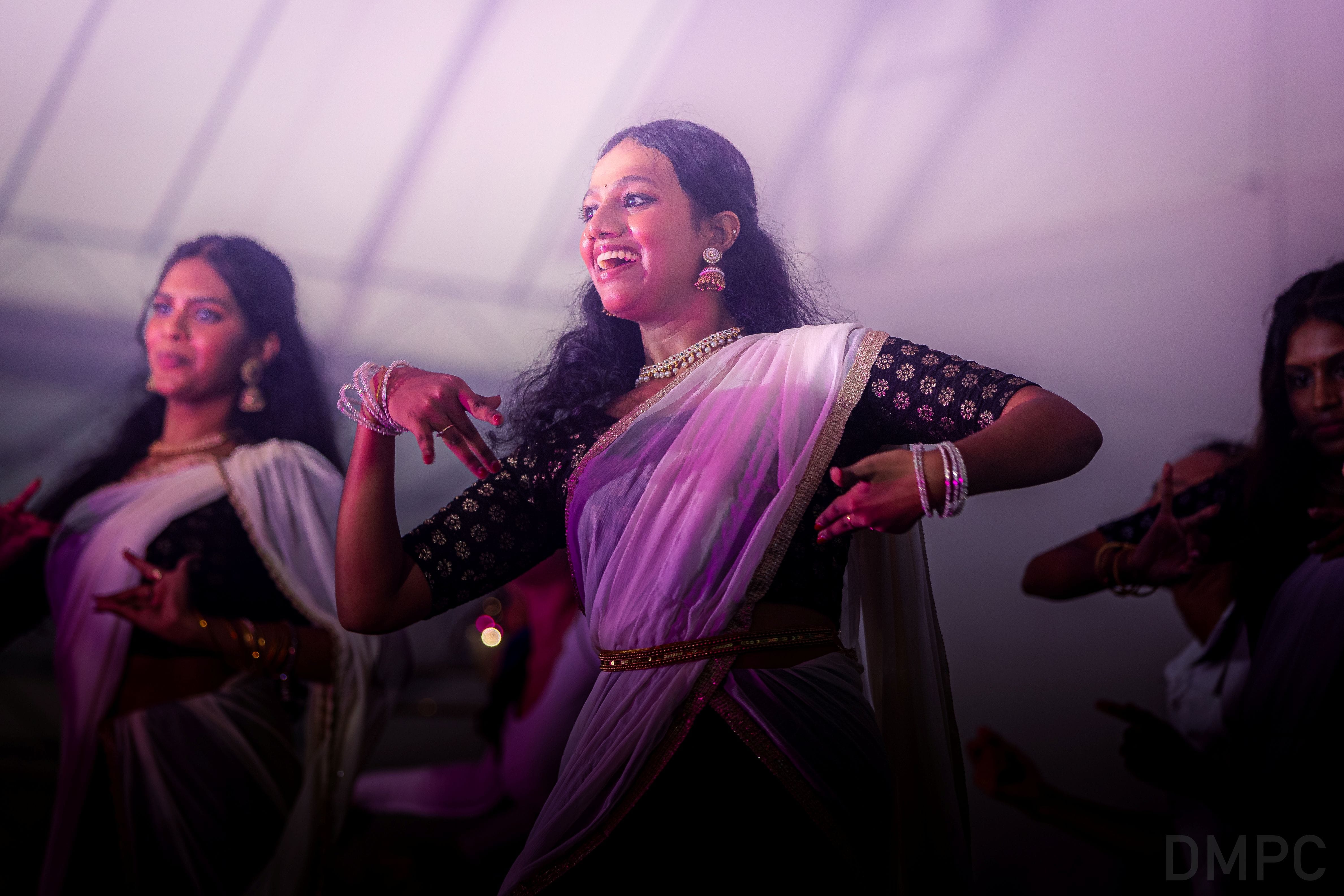 Image of Indian Dance Group dancers performing at the SpecTACular concert
