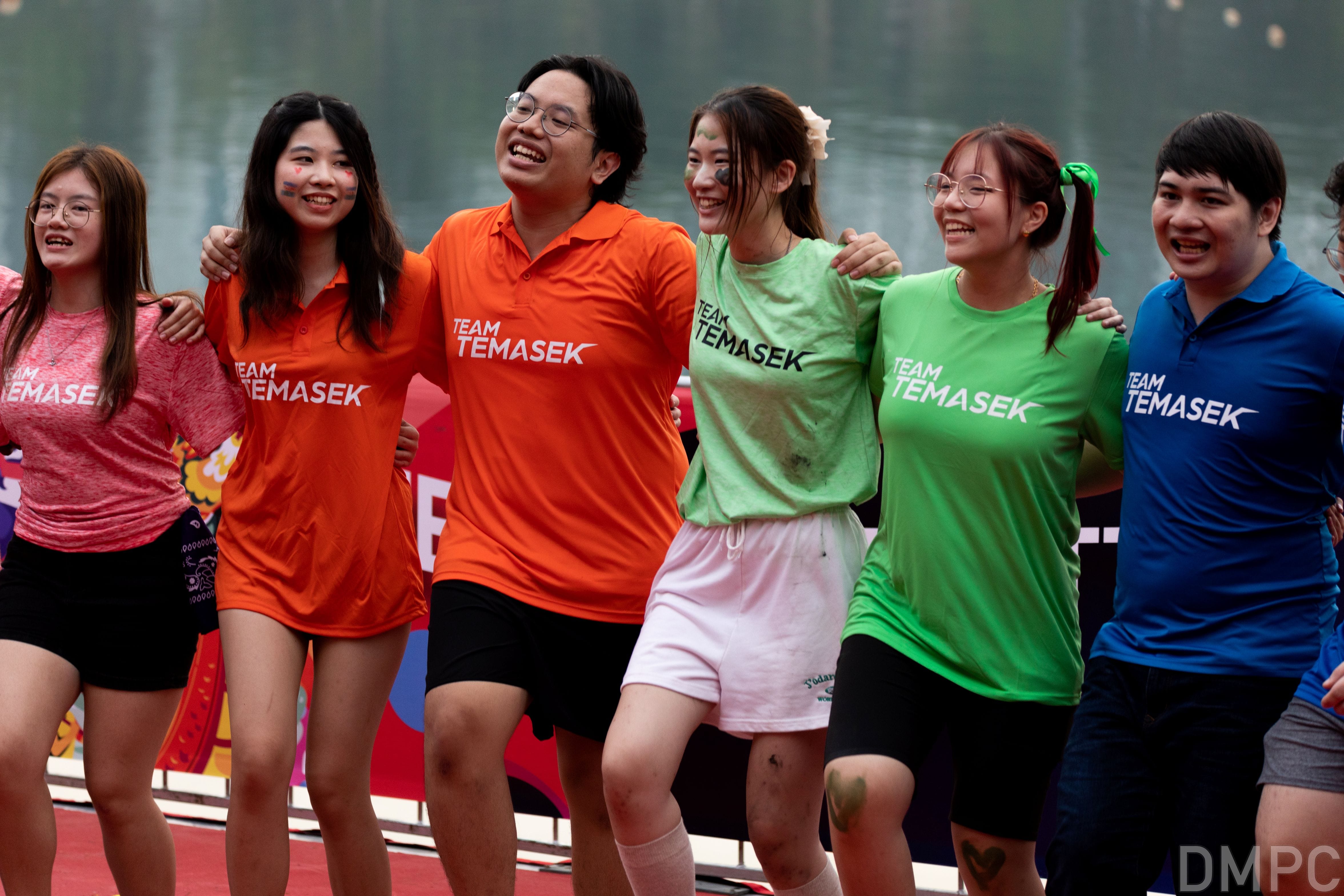 Image of student leaders from the TP Studies Clubs having fun at Freshmen Orientation Finale