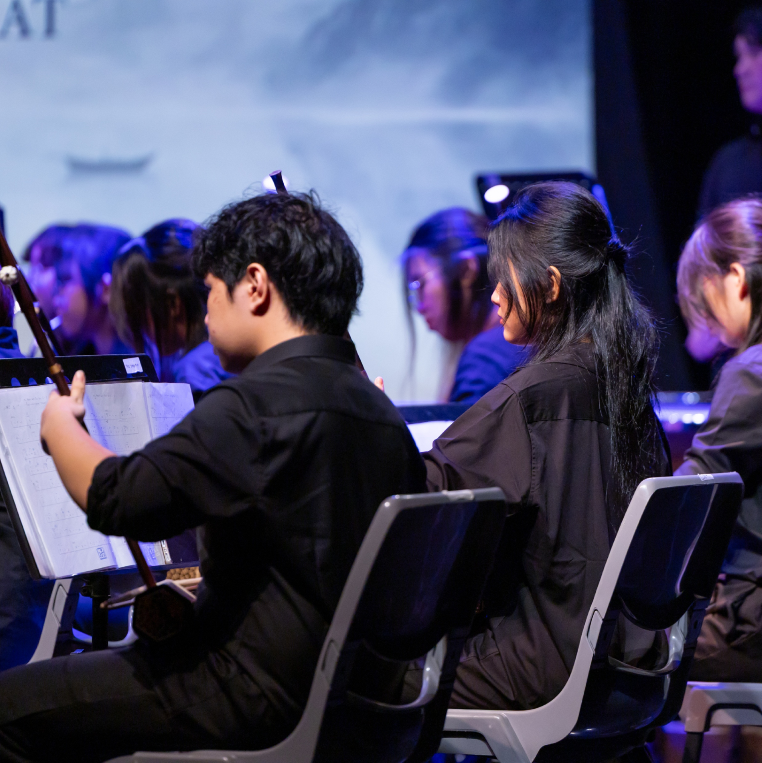Image of TP Chinese Orchestra performing at a concert 1