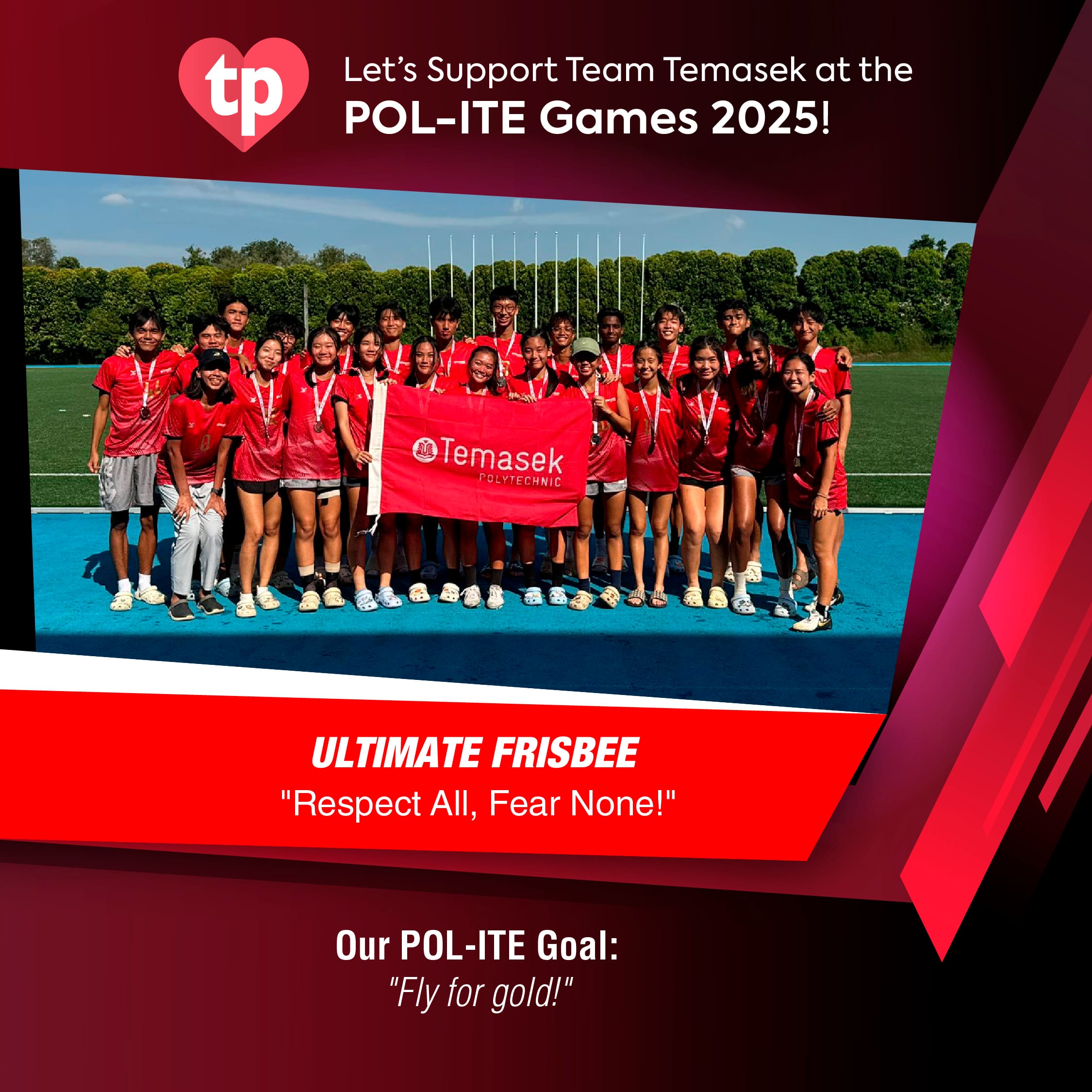 Image of TP Ultimate Frisbee team for POL-ITE Games