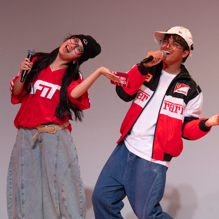 Image of TP Emcees hosting an event 2