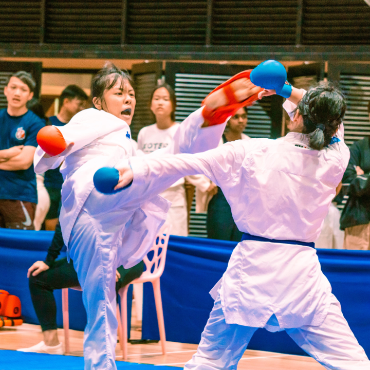 Image of Karate players engaging in the sport