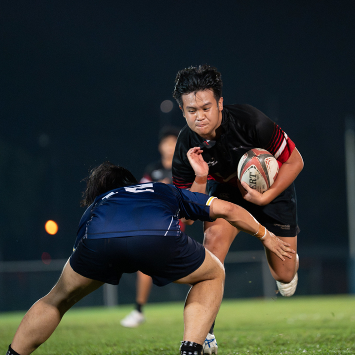 Image of Rugby players engaging in the sport