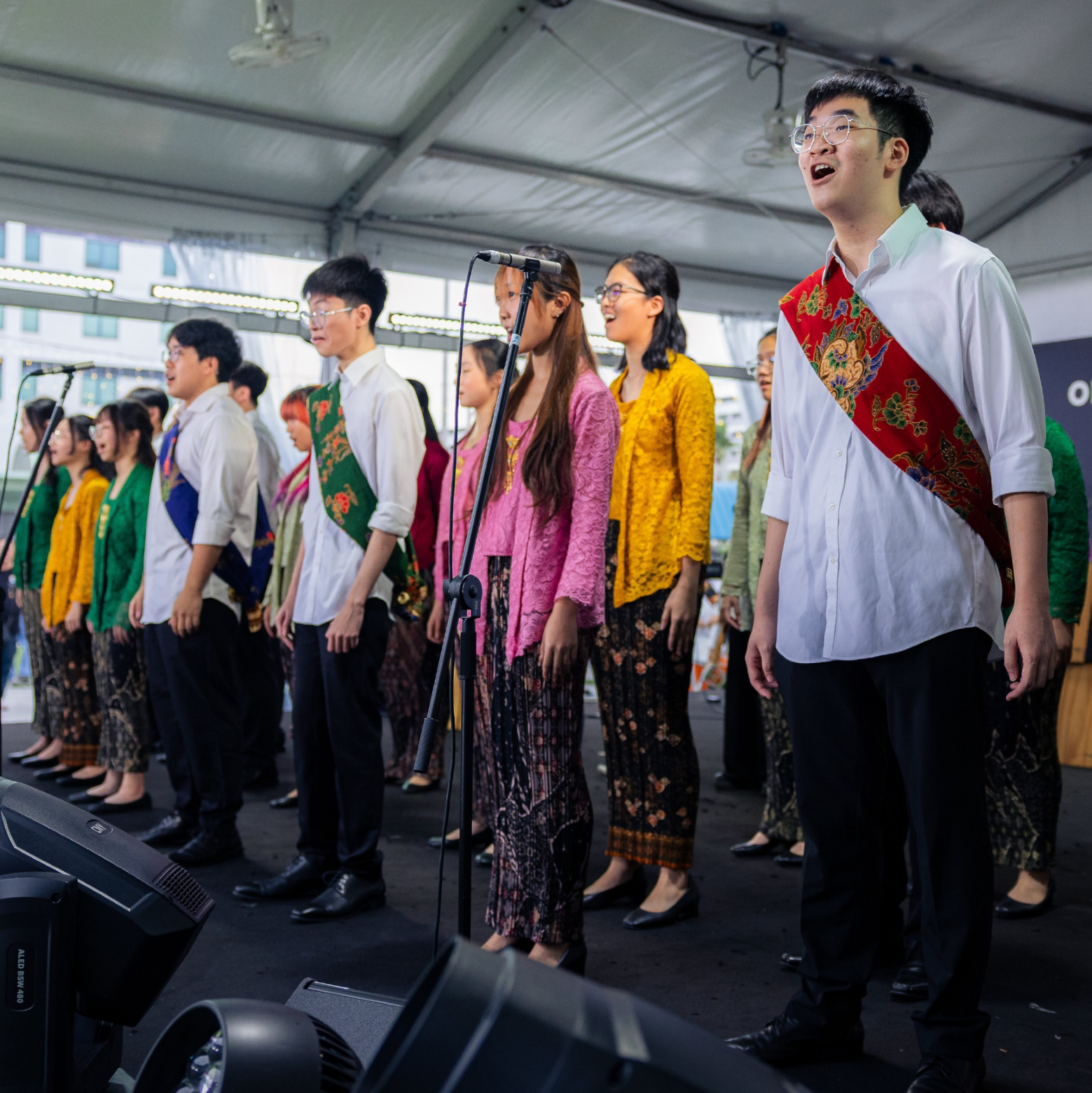 Image of TP Chorale performing at a concert 2