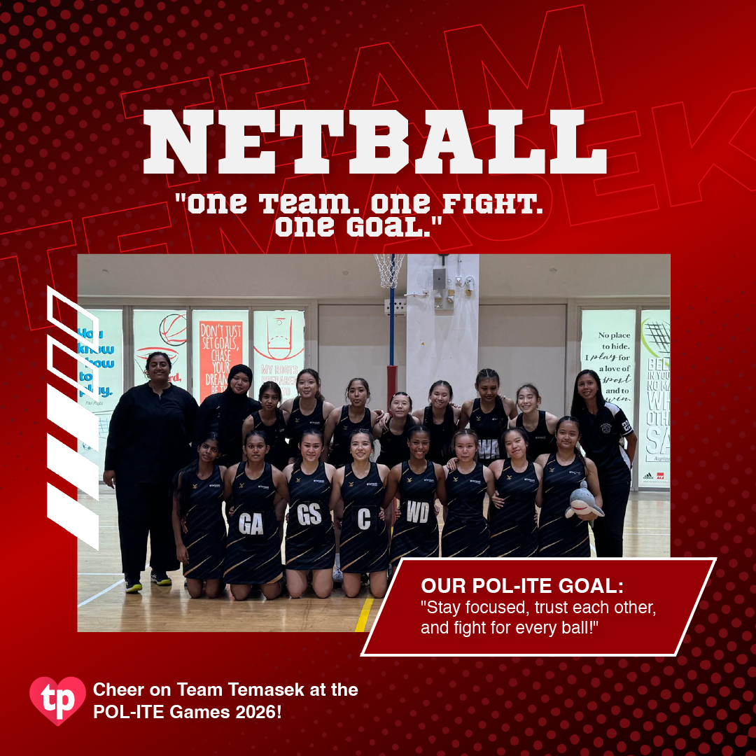 POL-ITE team mantra, goal and photo for Netball