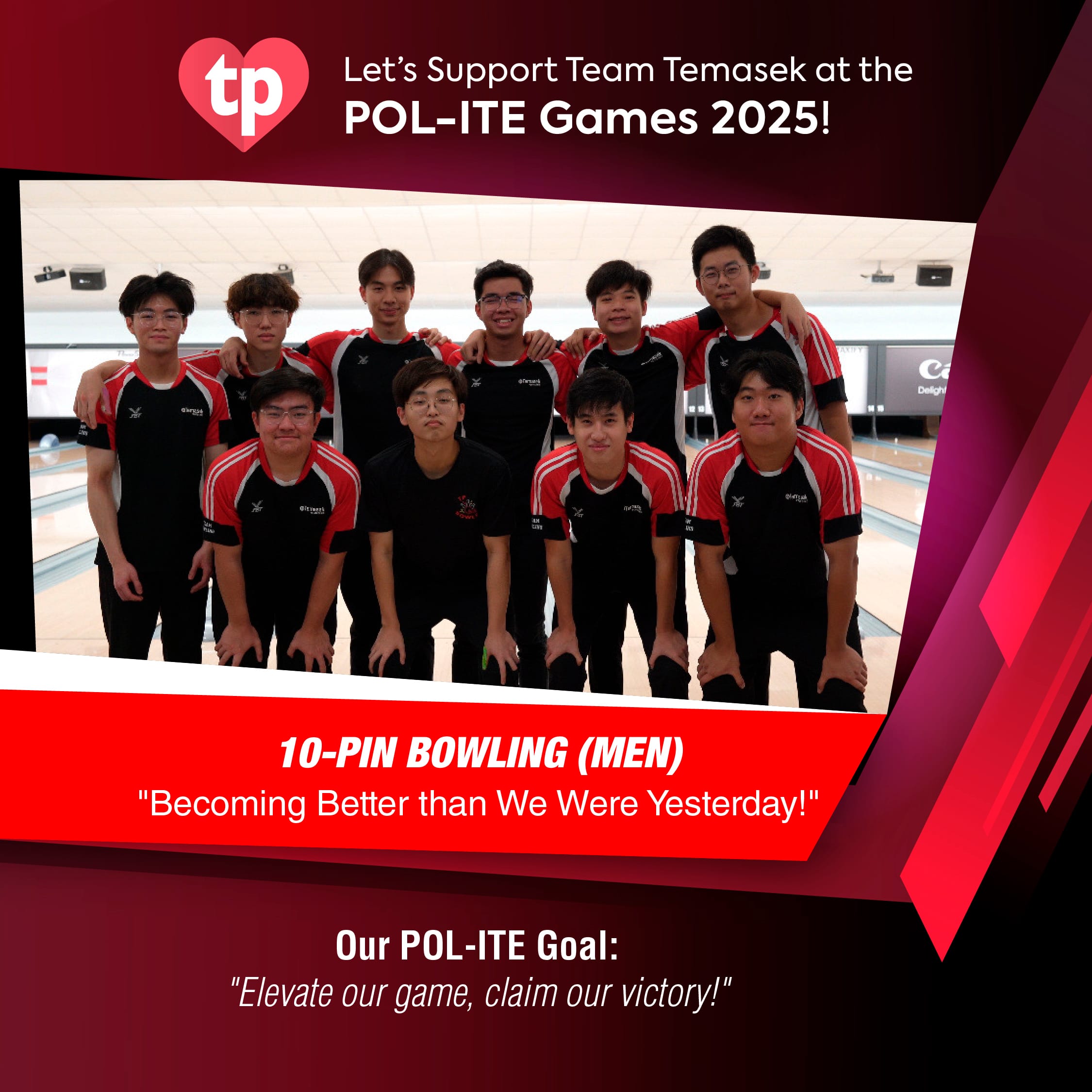 Image of TP 10-Pin Bowling men's team for POl-ITE Games