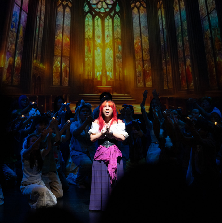 Image of a Chorale member performing