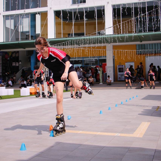 Image of an Inline Skating member playing the sport