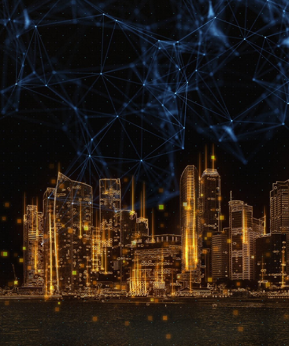 Graphic illustration of Singapore Central Business District