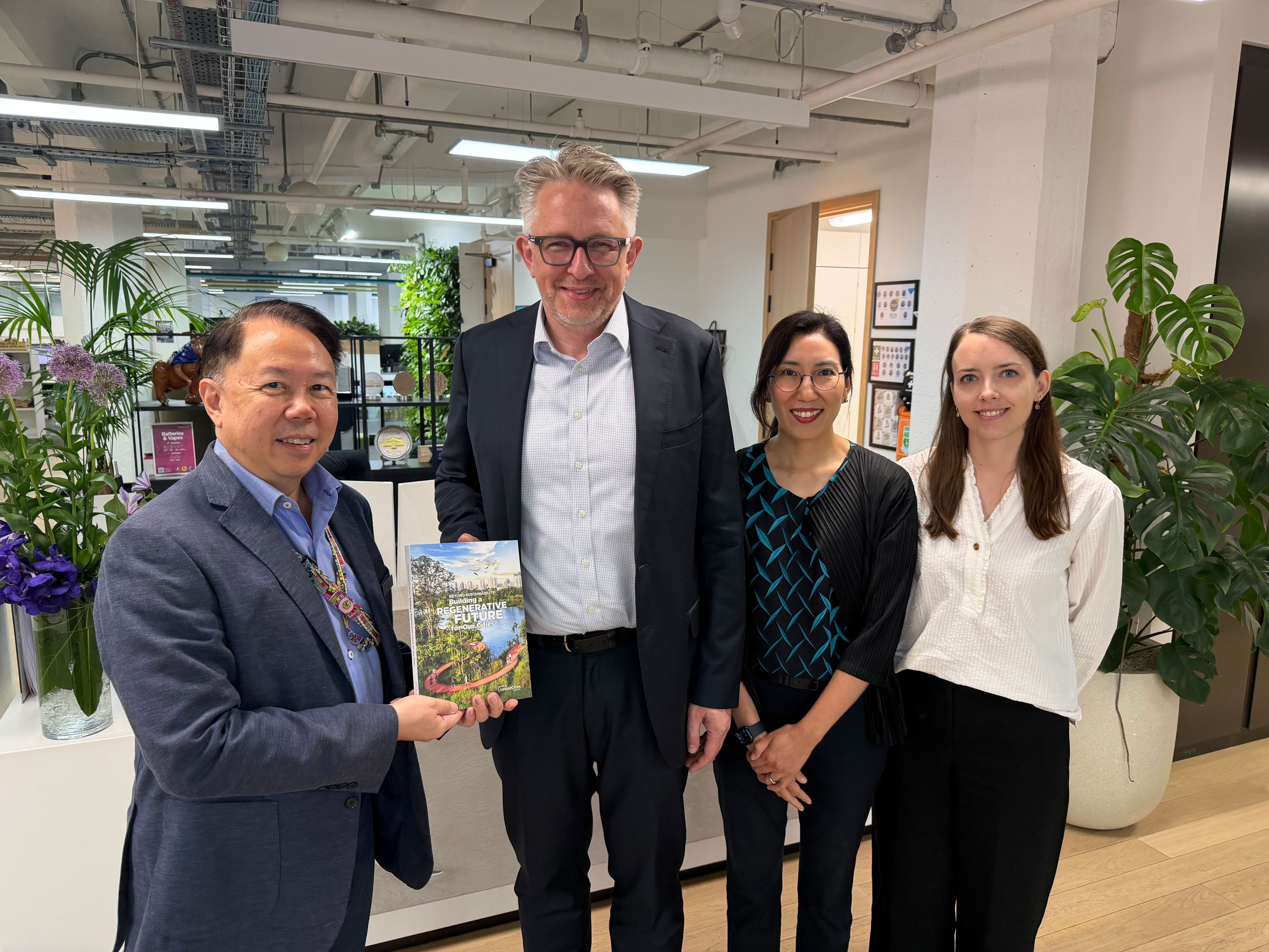 Photo with Nico Kienzl, Senior Executive Director, New York, Atelier Ten