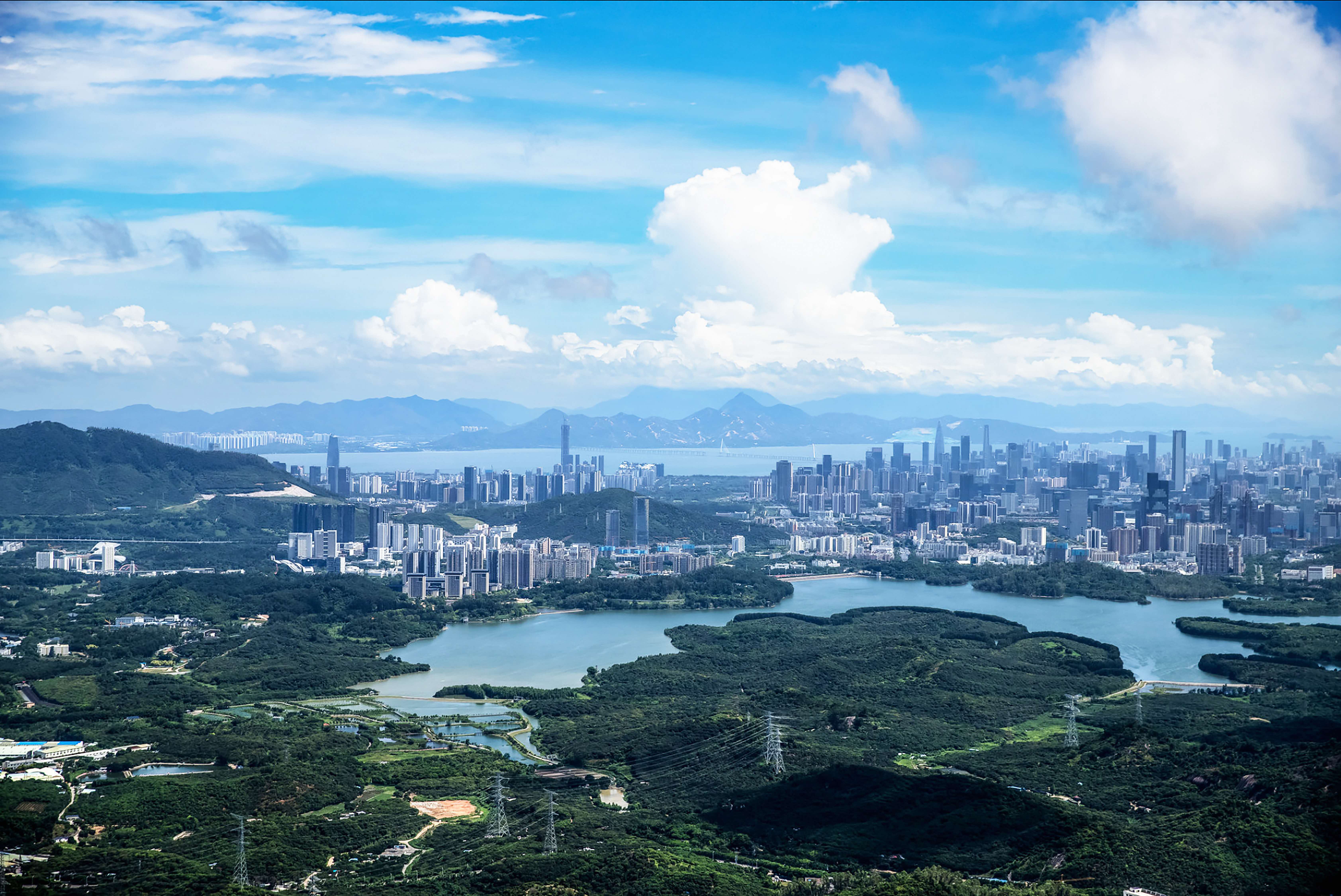 Photo of Shenzhen's cityscape