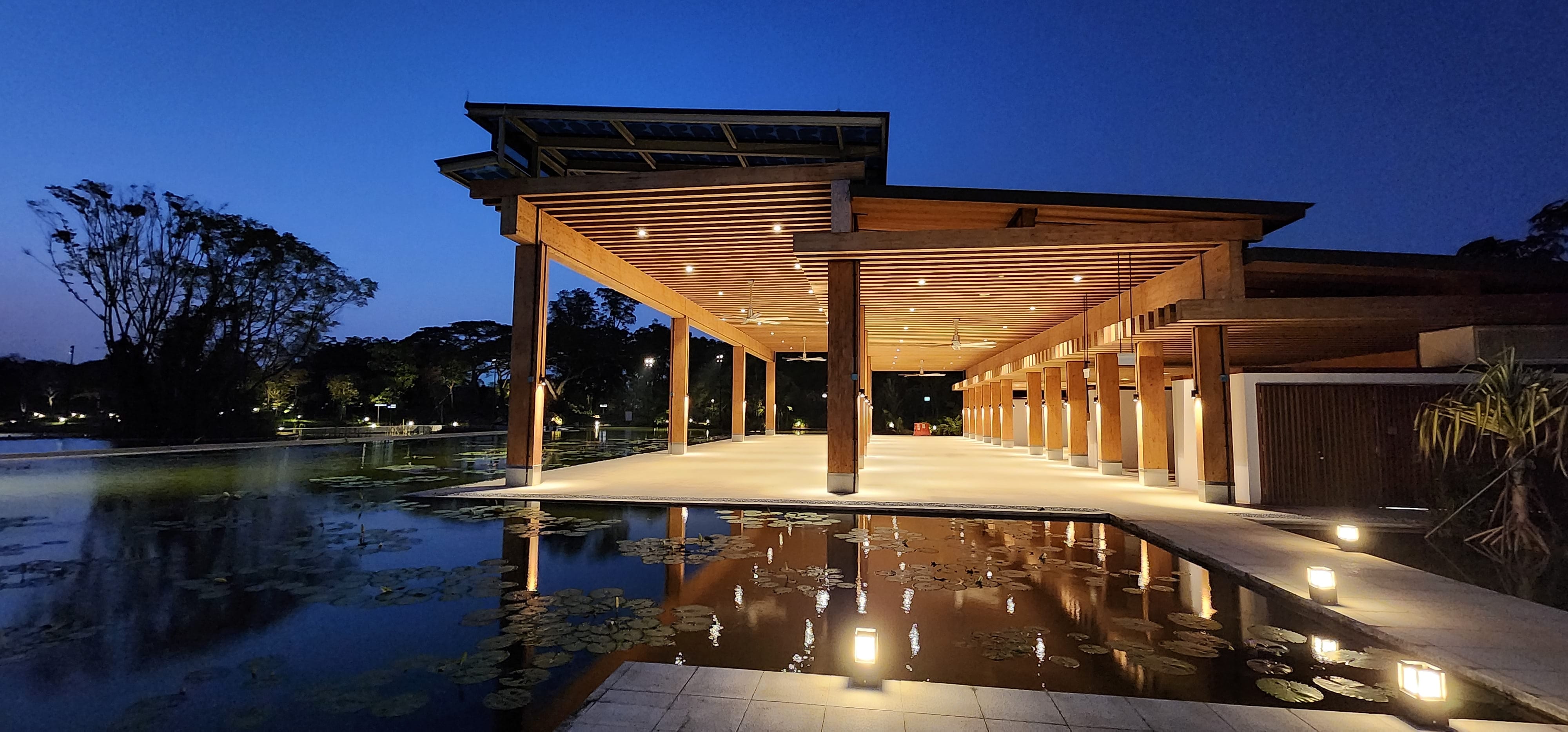 Photo of the Water Lily Pavilion's exterior