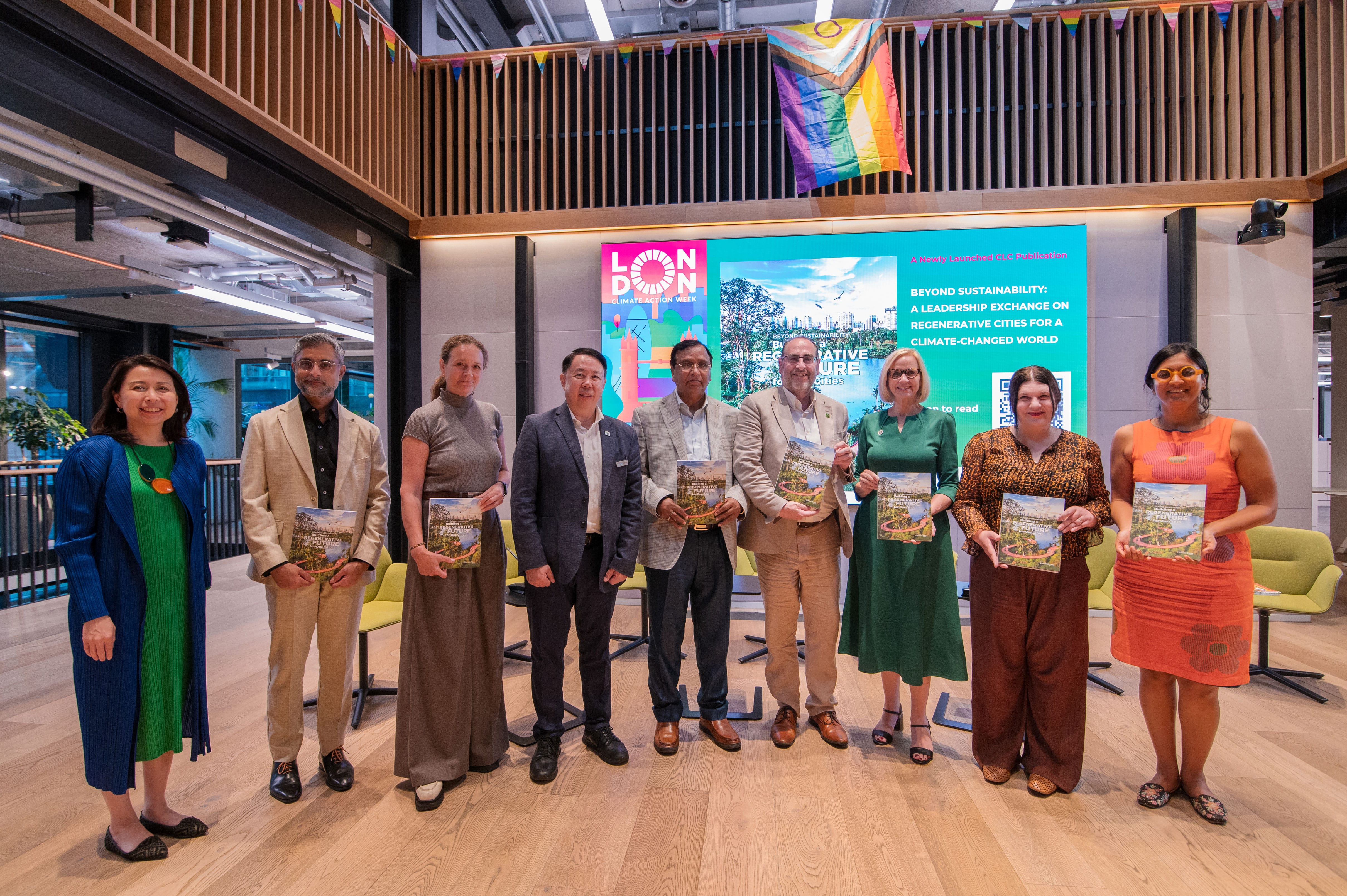 Group photo of representatives of the panel