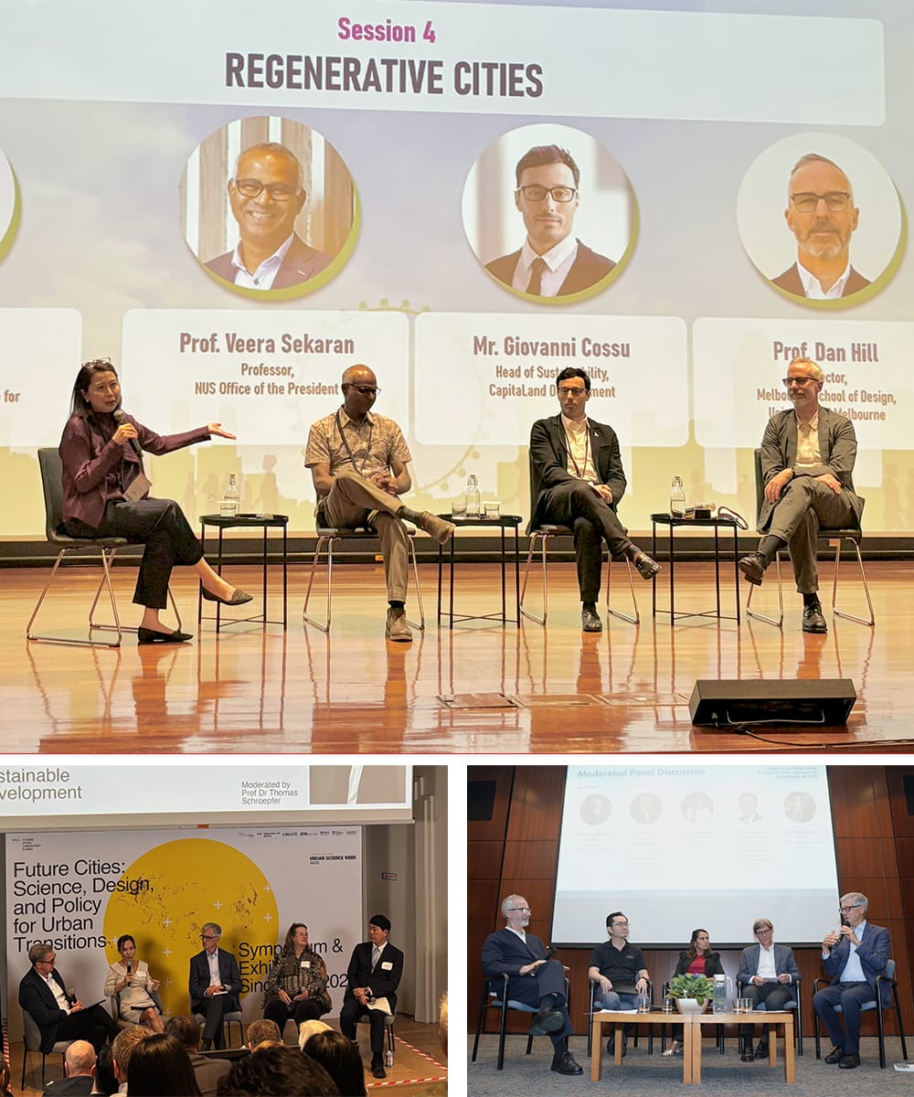Collage of events happened during Urban Science Week 2025