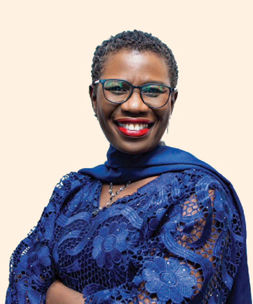 Portrait Photo of Yvonne Aki-Sawyerr OBE, Mayor of Freetown