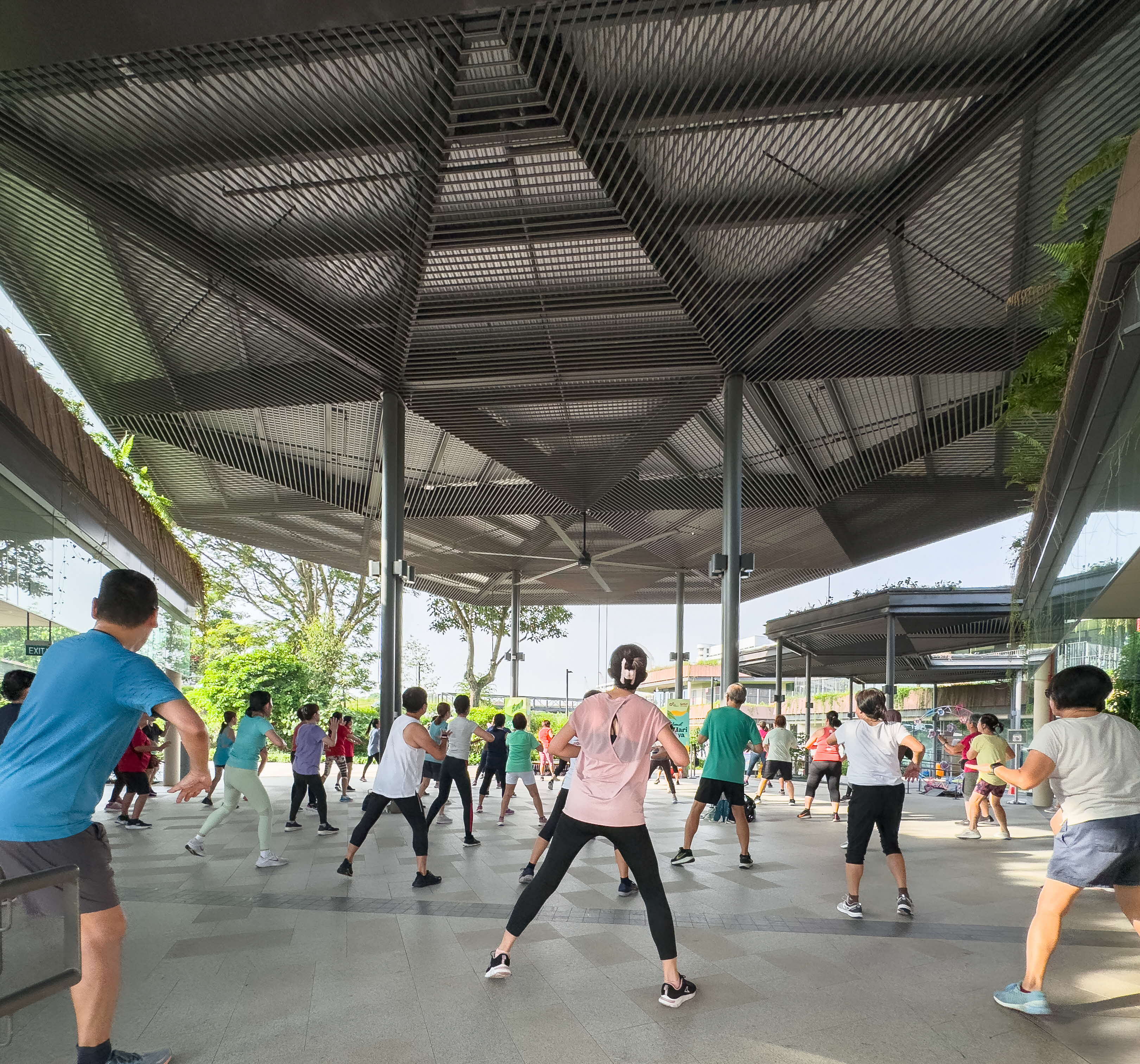 Photo of people working out at Bukit Canberra