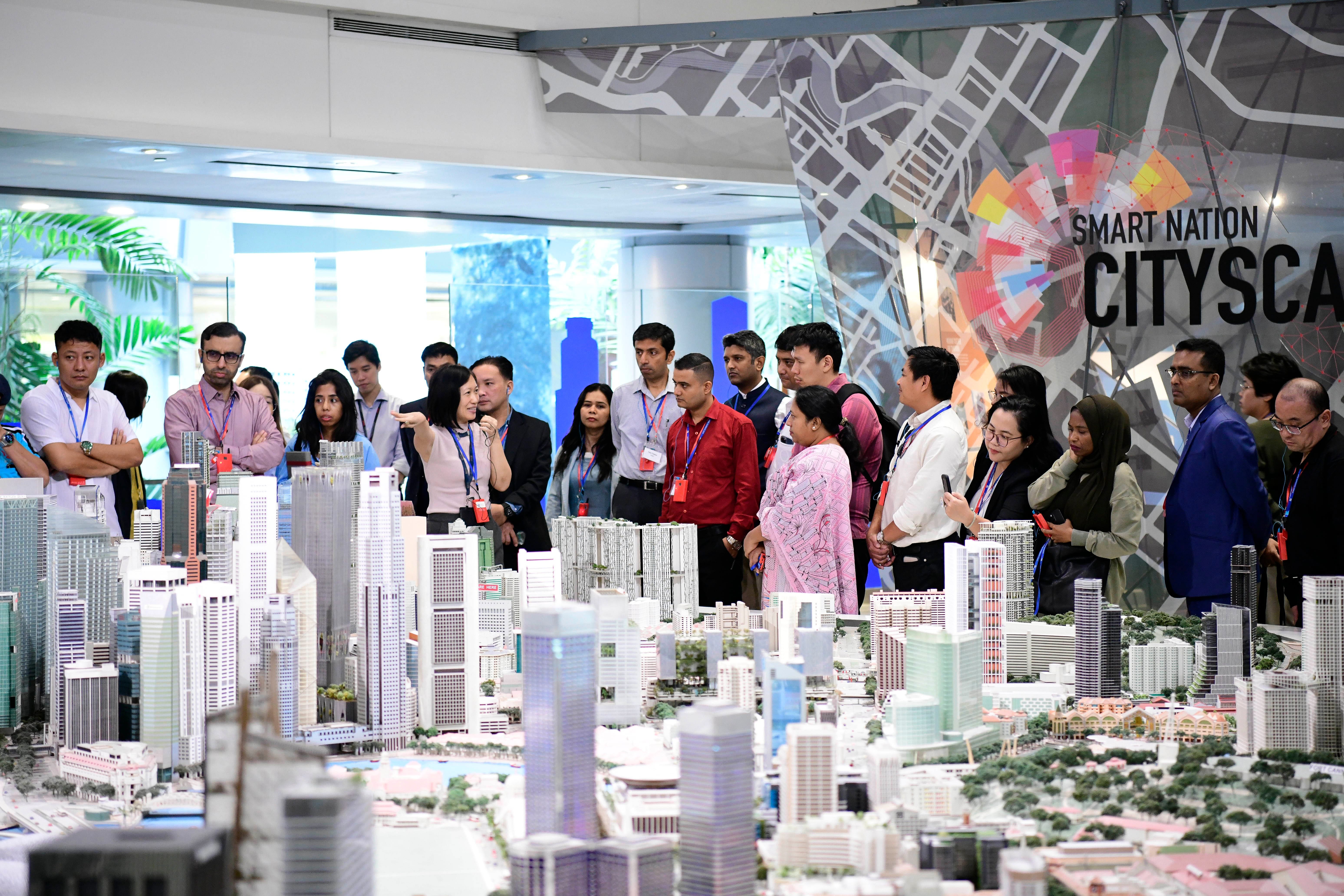 Government officials participating in the Singapore-Thailand Third Country Training Programme workshop